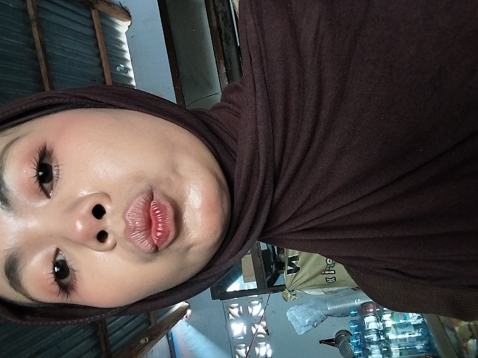 Selfie session and casual hangout in Watampone, Indonesia