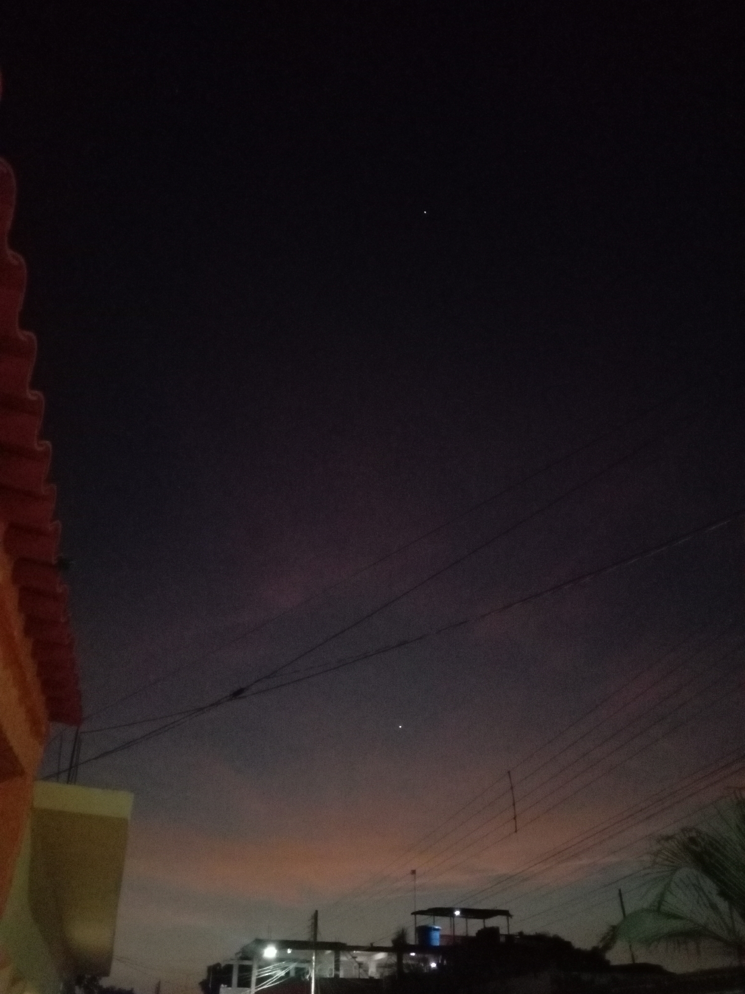 Evening twilight documented in Cagua, Venezuela on May 4
