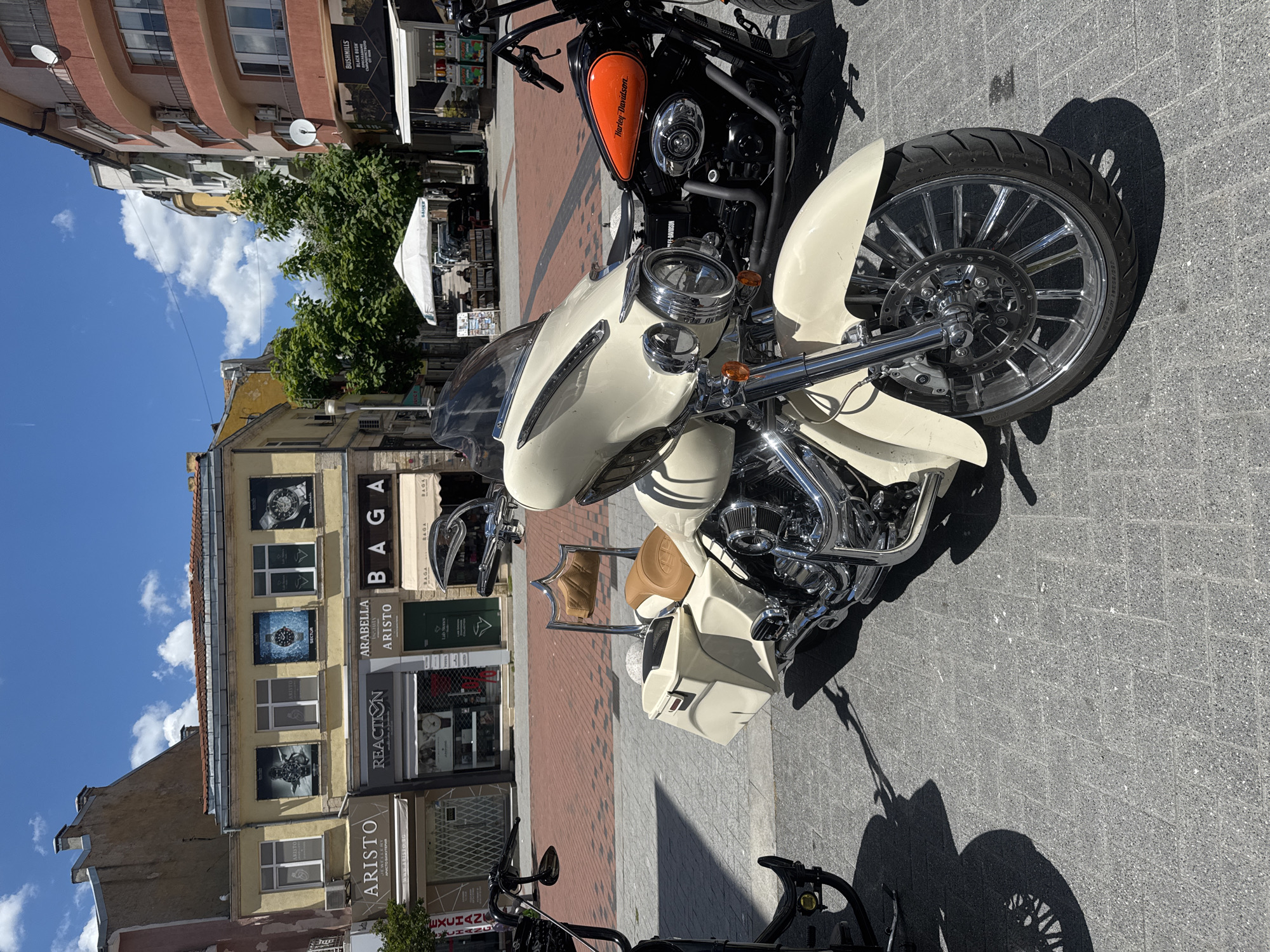 Morning scenes across Varna's streets, cafes, and rooftops