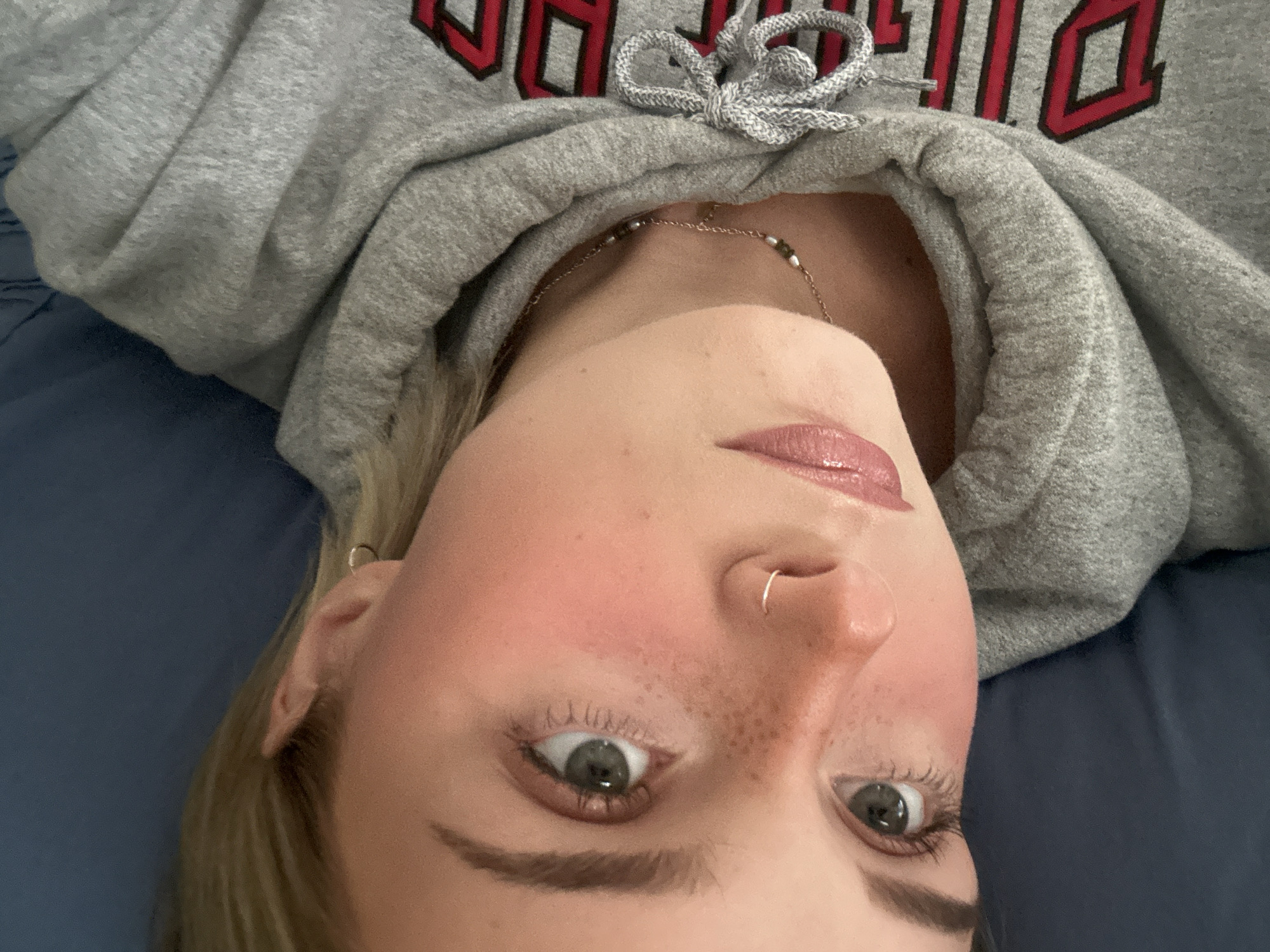 Person resting in bed captured in Whistler memory
