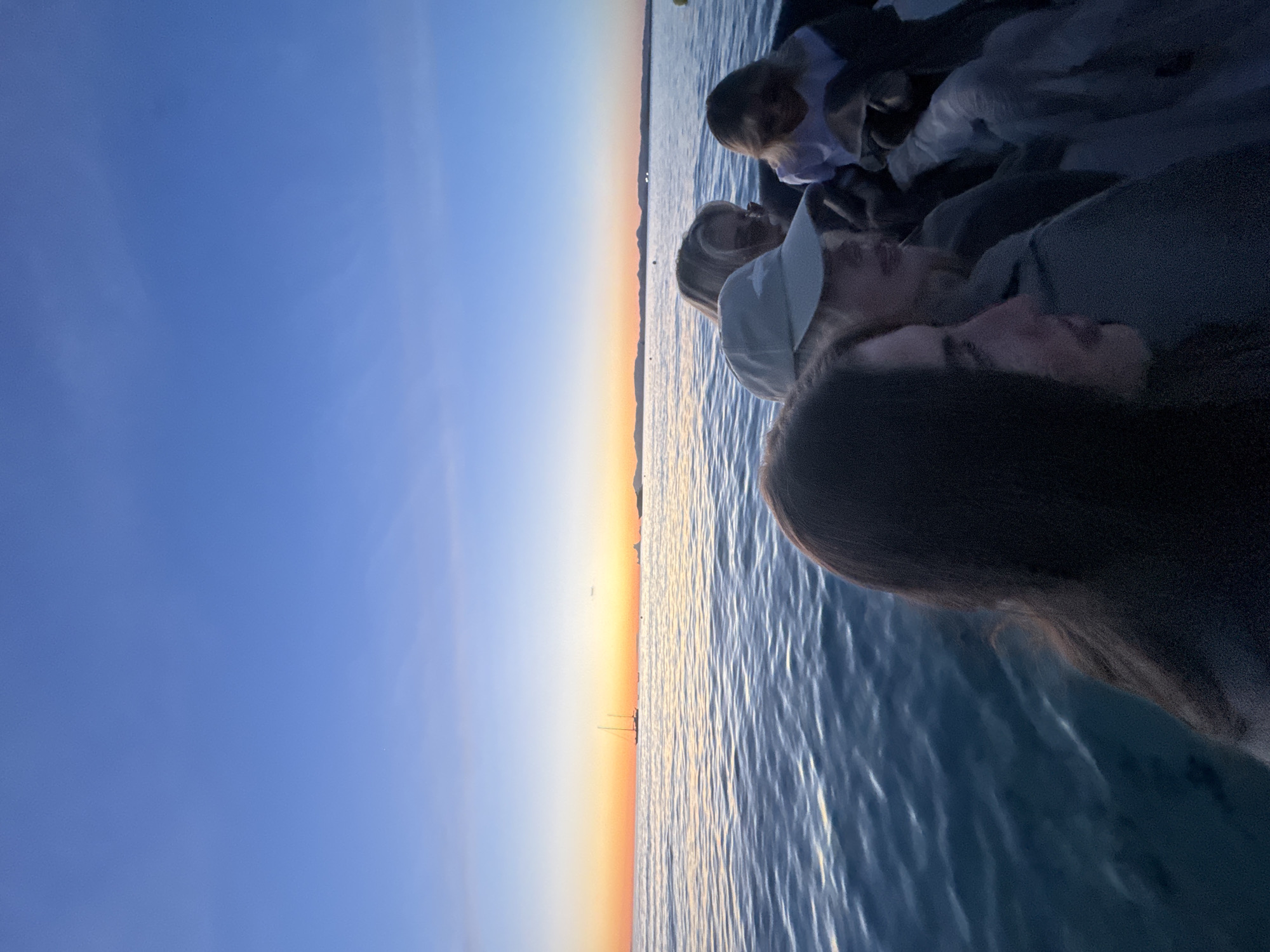 Sunset boat trip observed off Formentera coast