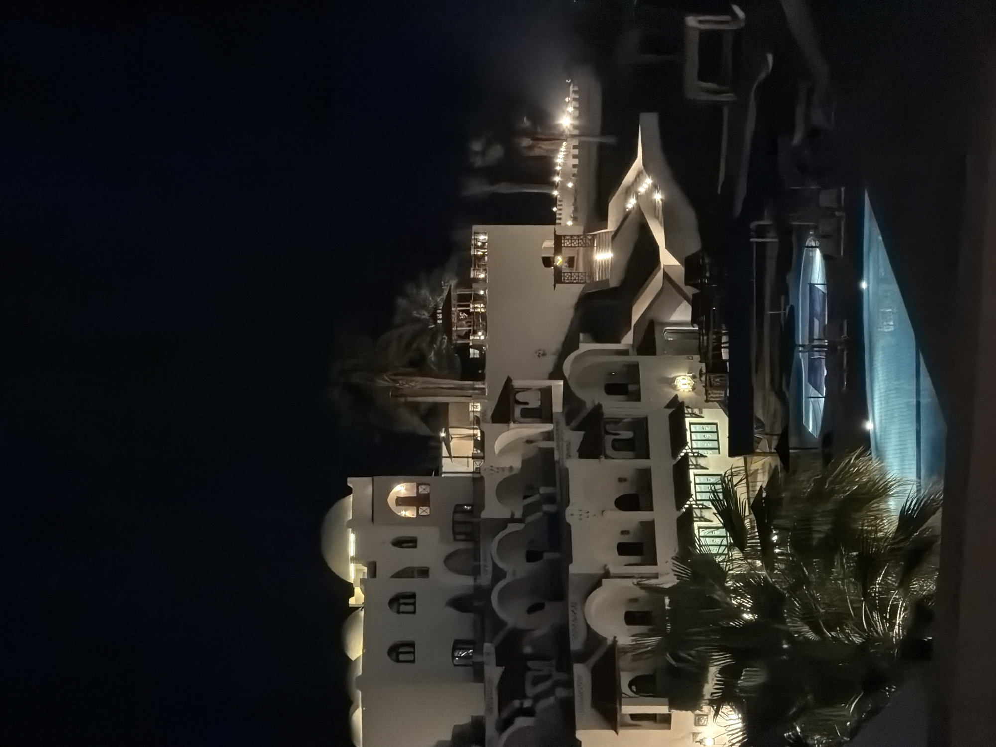 Nighttime resort scenes captured in Sharm El Sheikh
