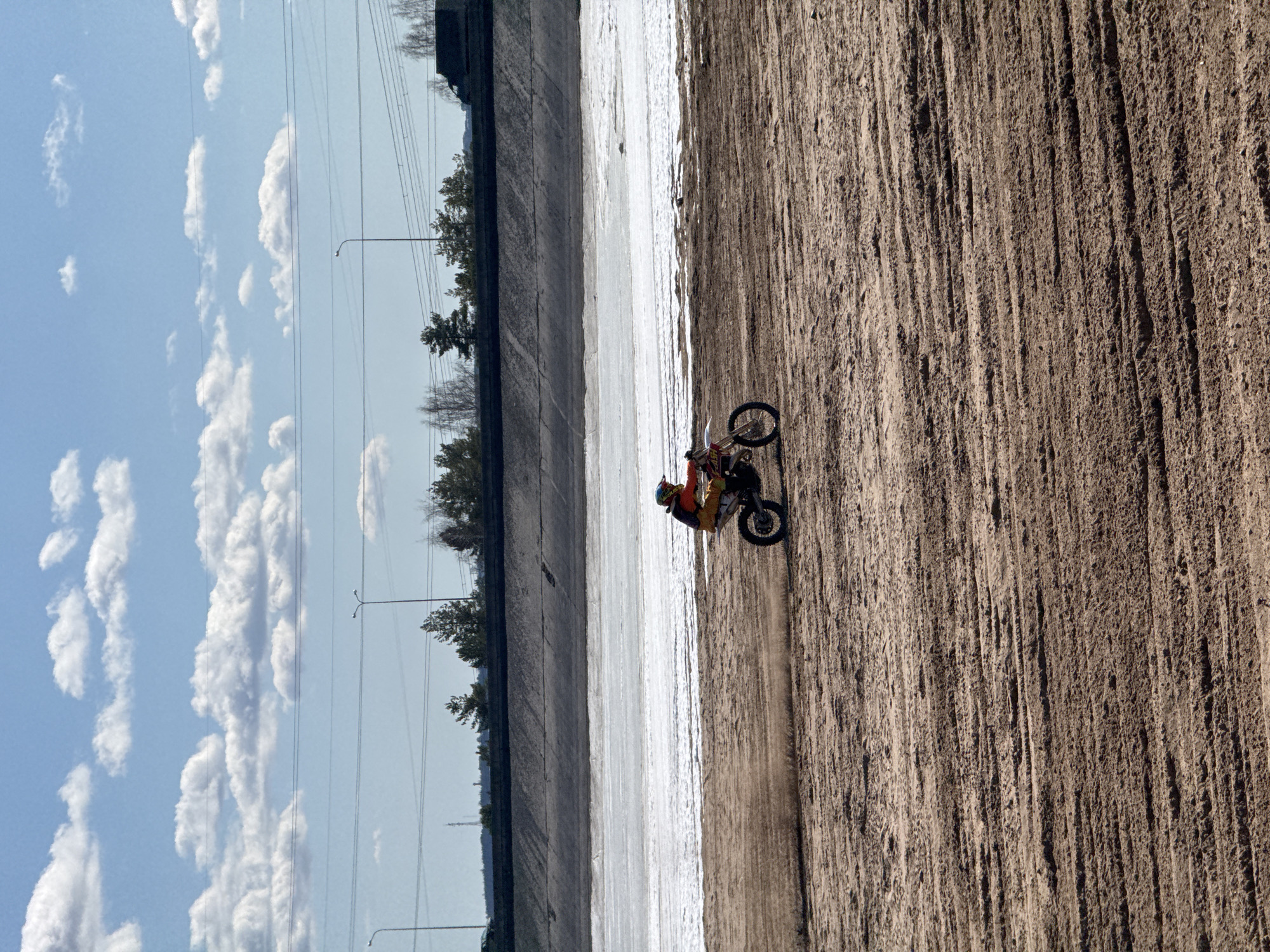 Spring outdoor activities observed in Chaikovsky, Russia