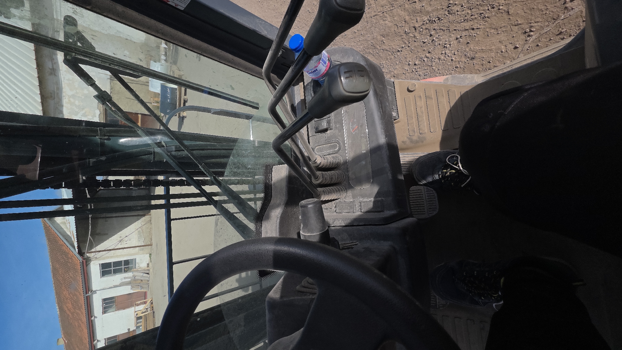 Forklift operations documented at outdoor yard in Balgarevo