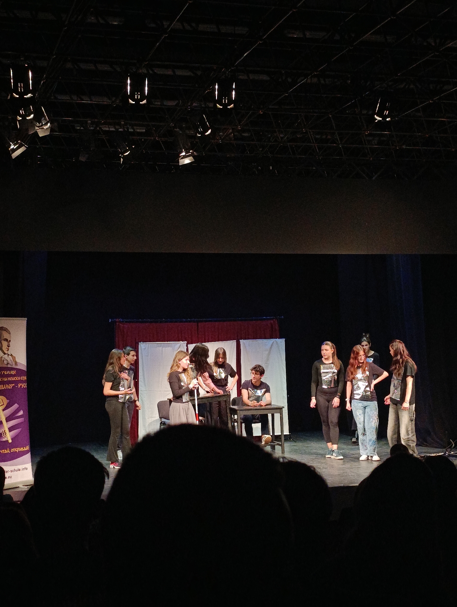 Theater performance witnessed in Ruse, Bulgaria