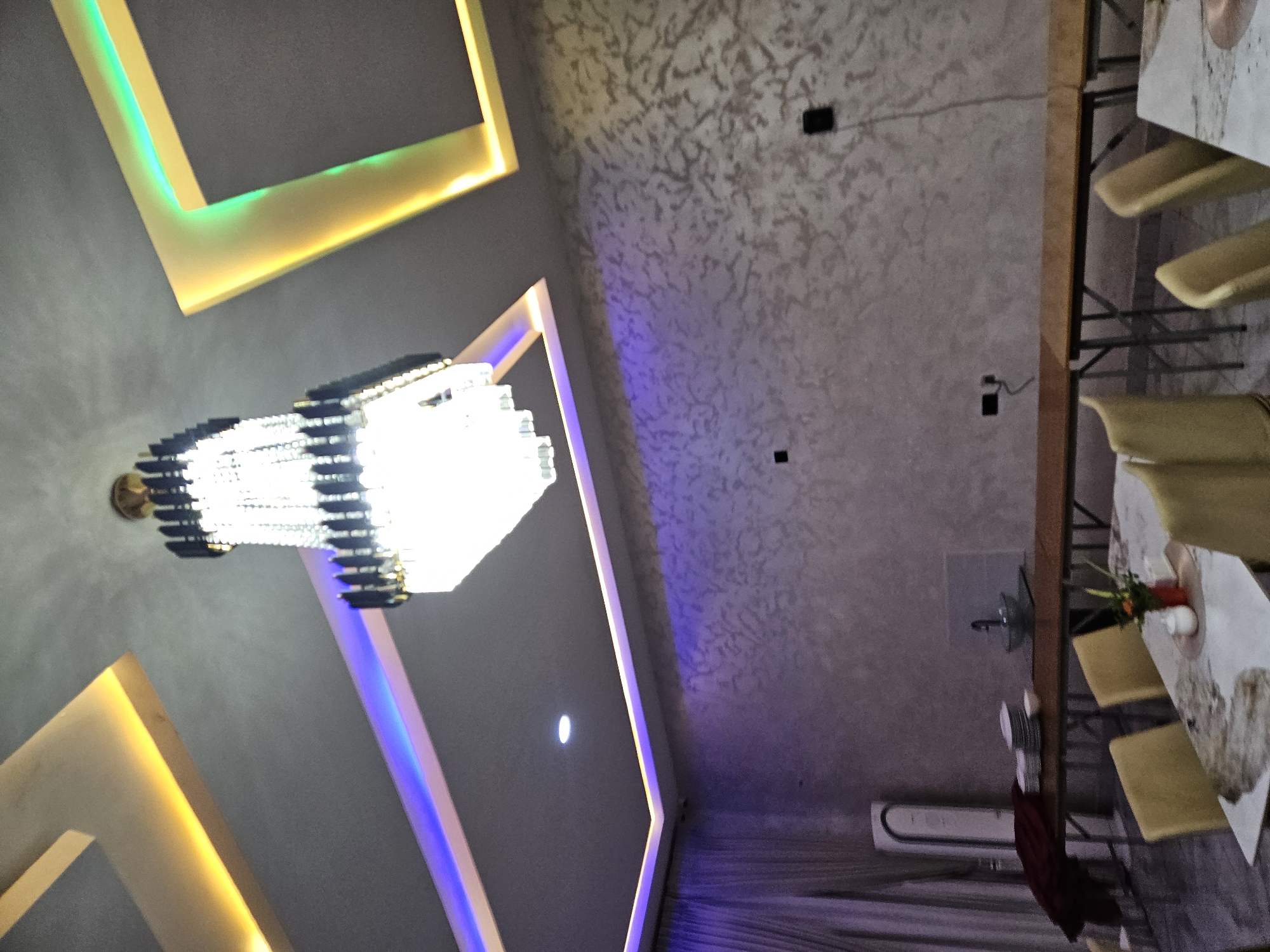 Hotel tour documented in Akwanga, Nigeria evening