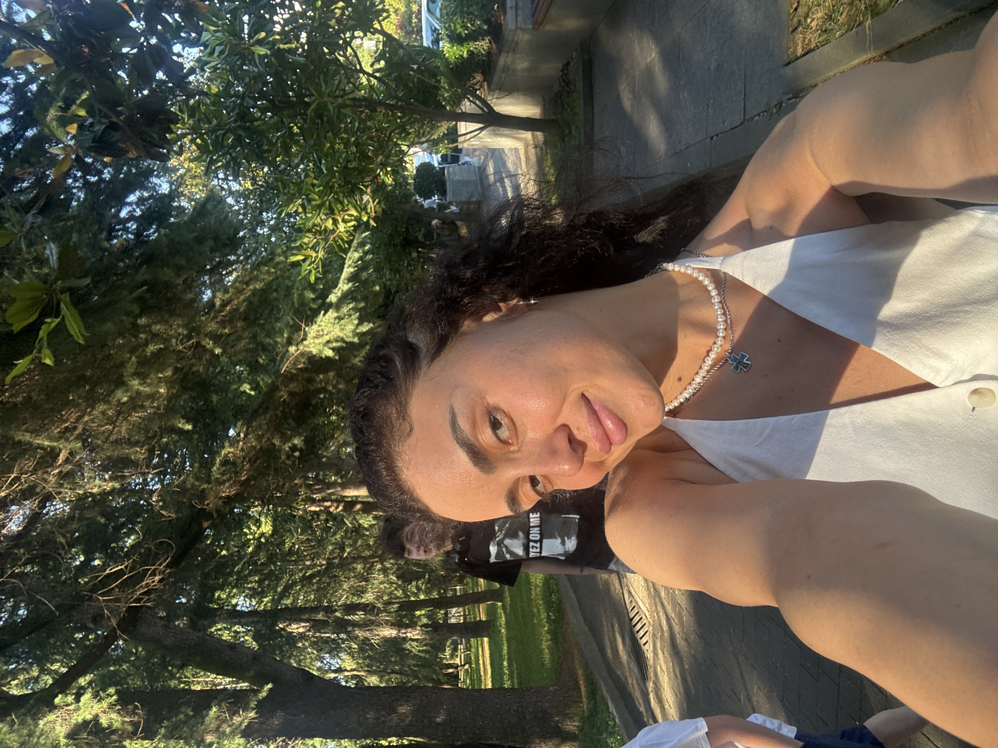 Sunny afternoon in a Batumi park, June 2026