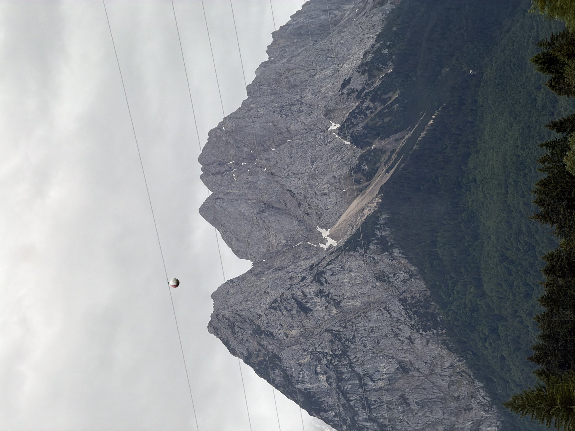 Early morning Alpine views captured in Garmisch-Partenkirchen under overcast skies