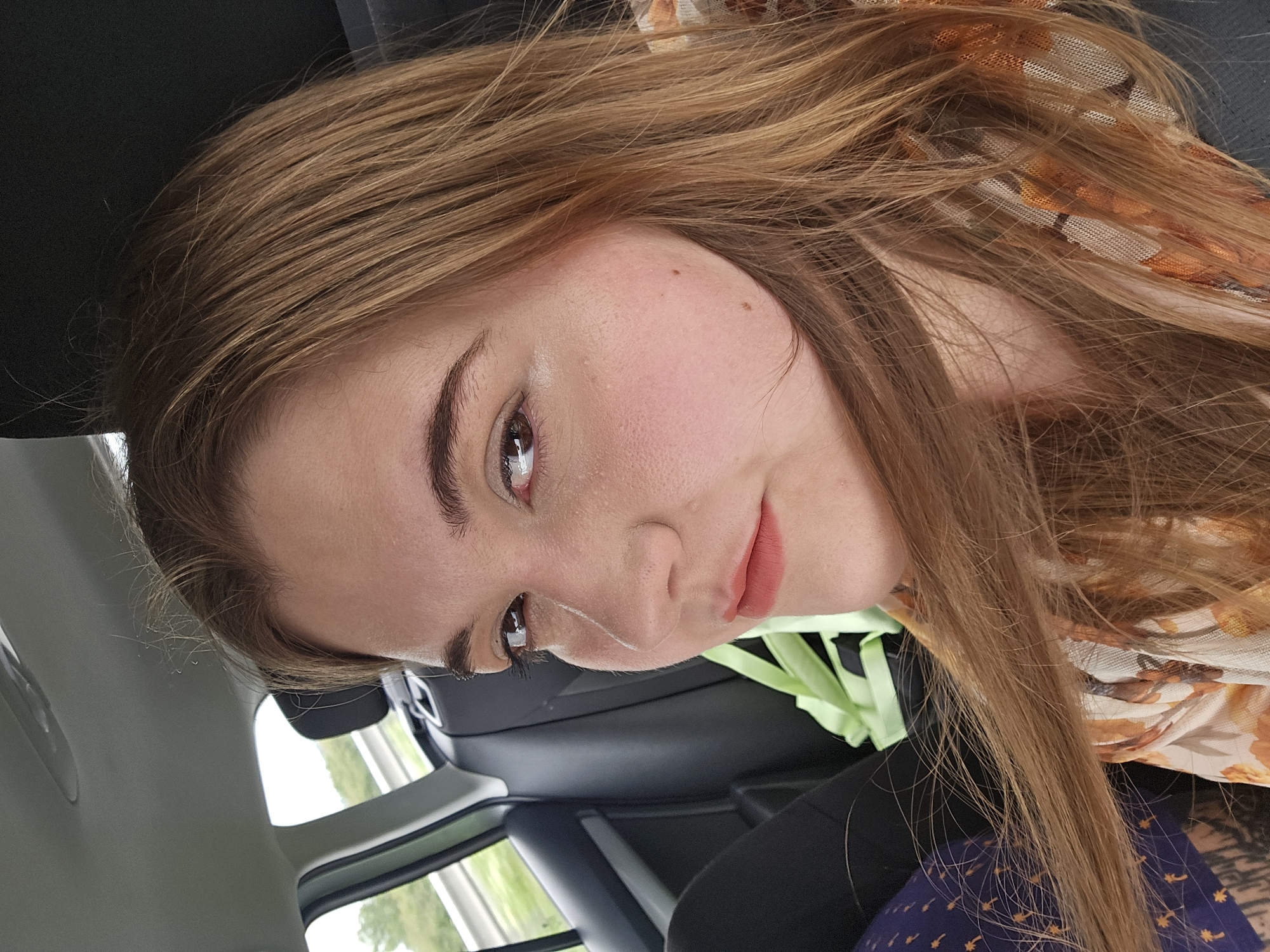Woman passenger spotted in moving car near Yana, Bulgaria
