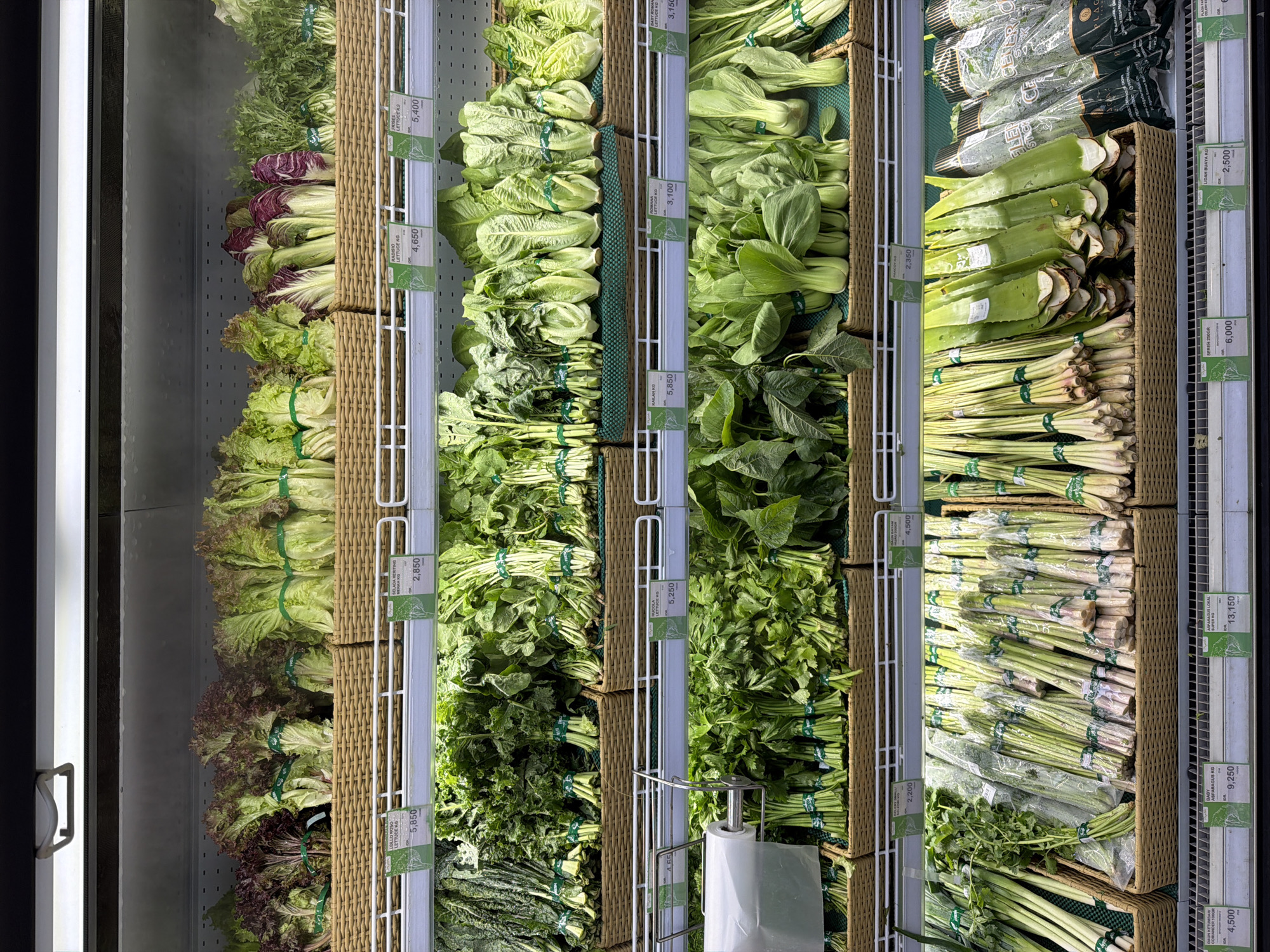 Early morning grocery shopping in Ubud, Indonesia