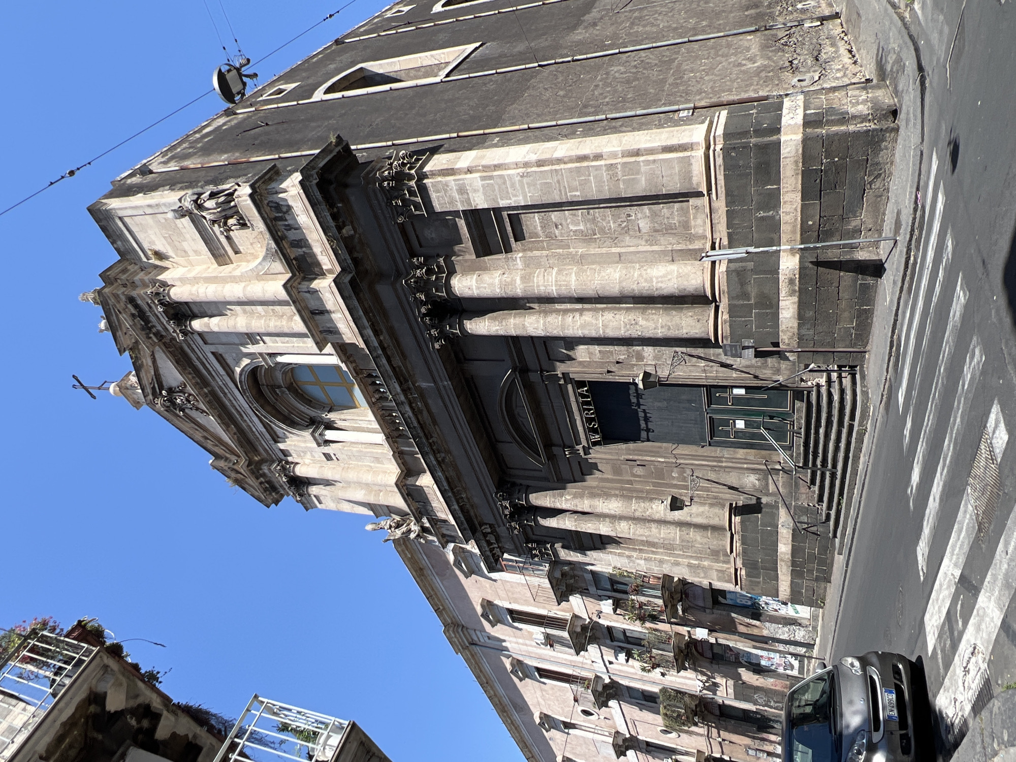 Morning stroll through Catania's Baroque historic center