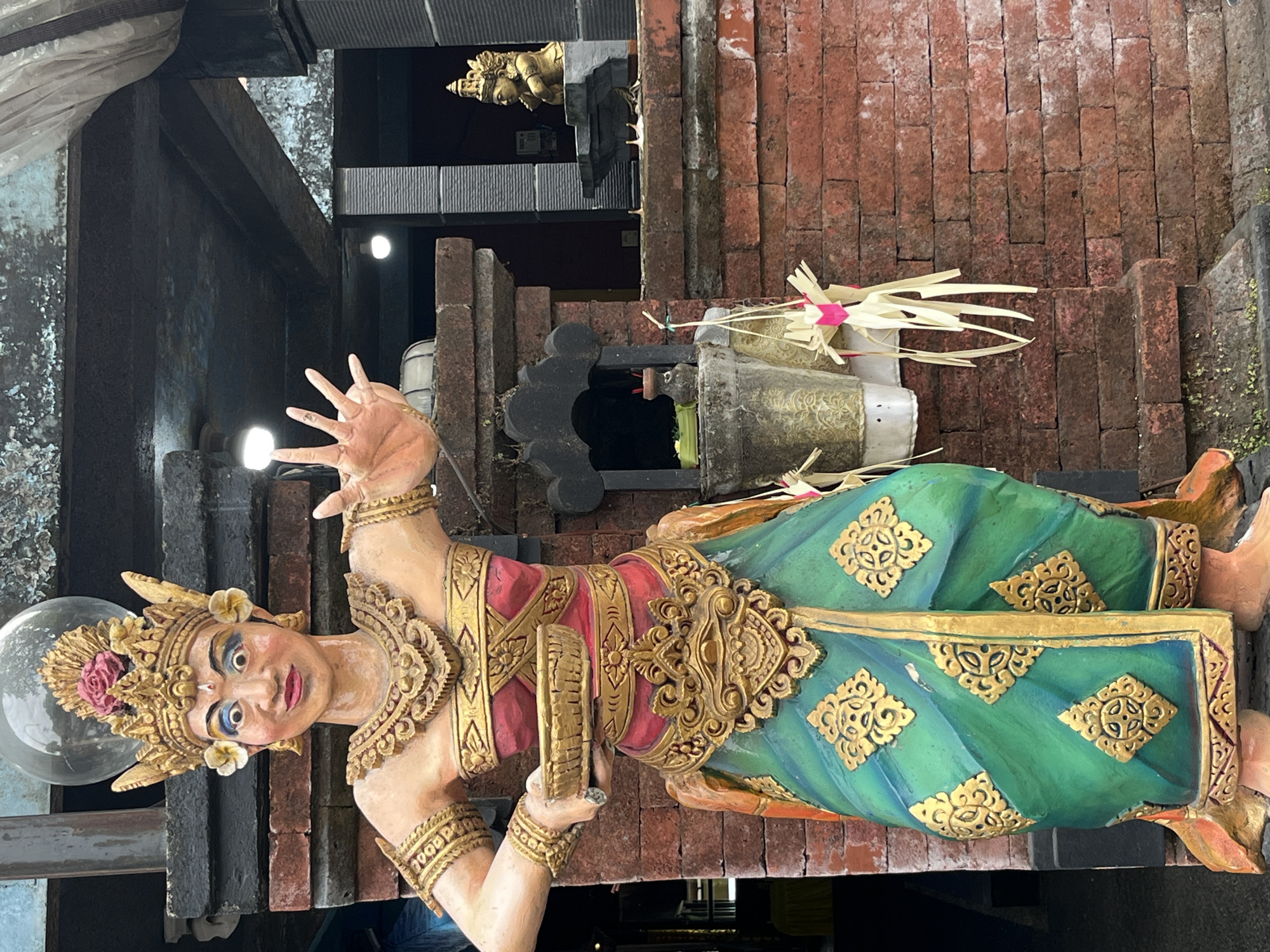 Kuta's public statues: dancer, fisherman, and lobster landmarks