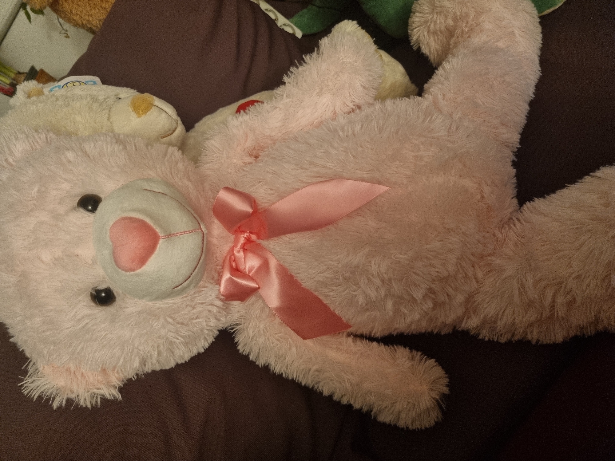 Cozy home moments with teddy bears and blankets in Saarbrücken