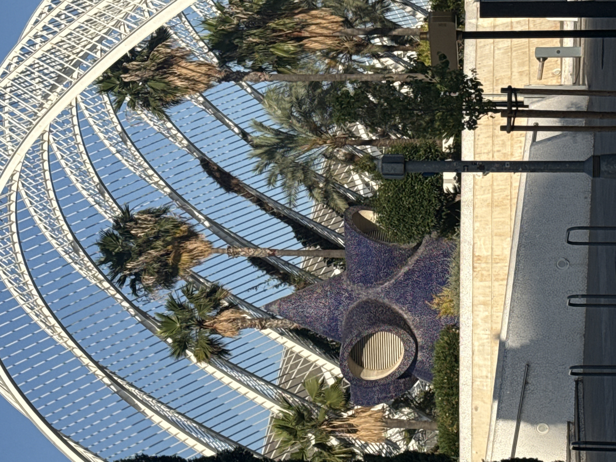 Tourists explore Valencia's City of Arts and Sciences complex