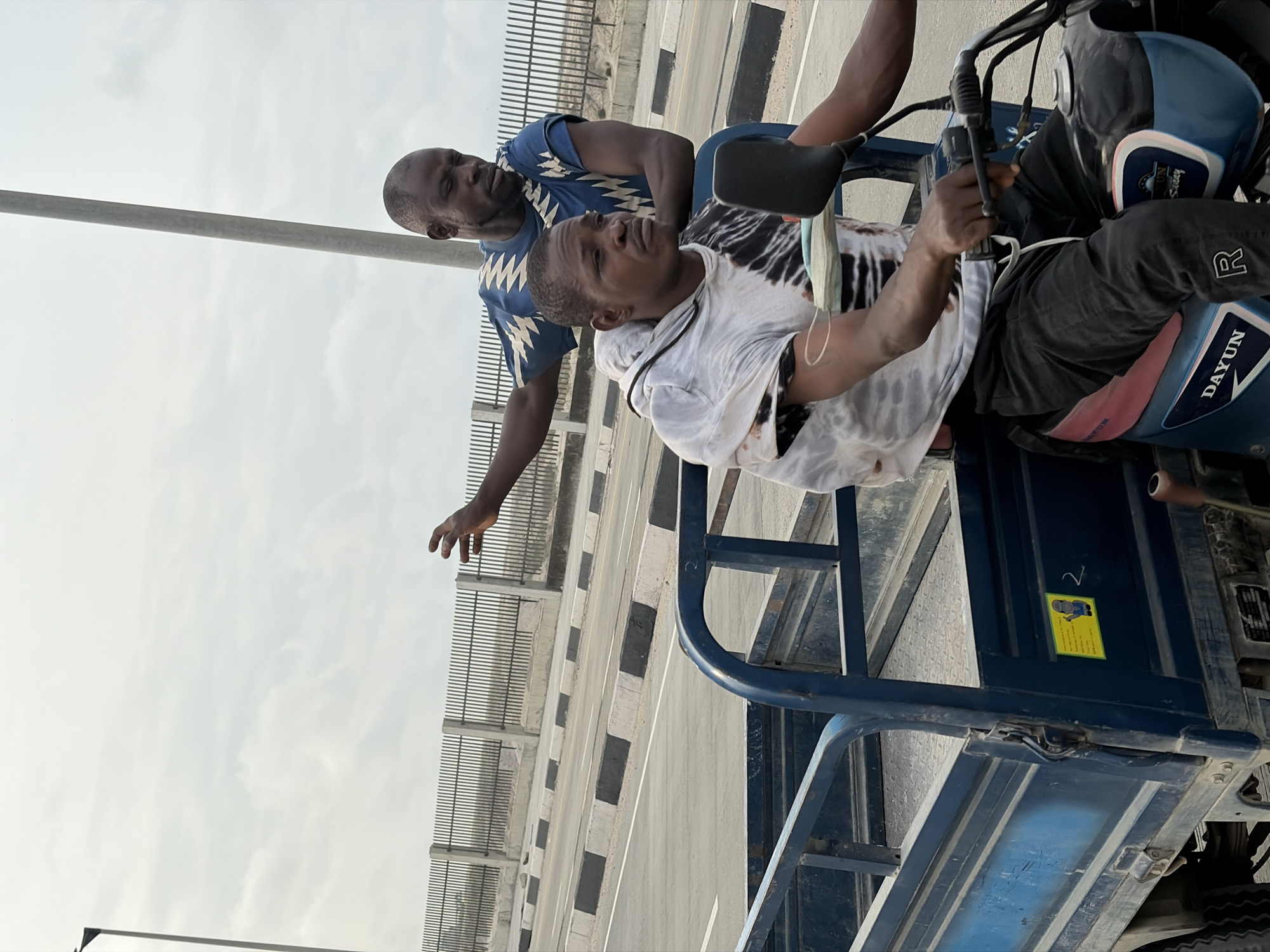 Morning road activity across Itirin and Alaguntan, Nigeria
