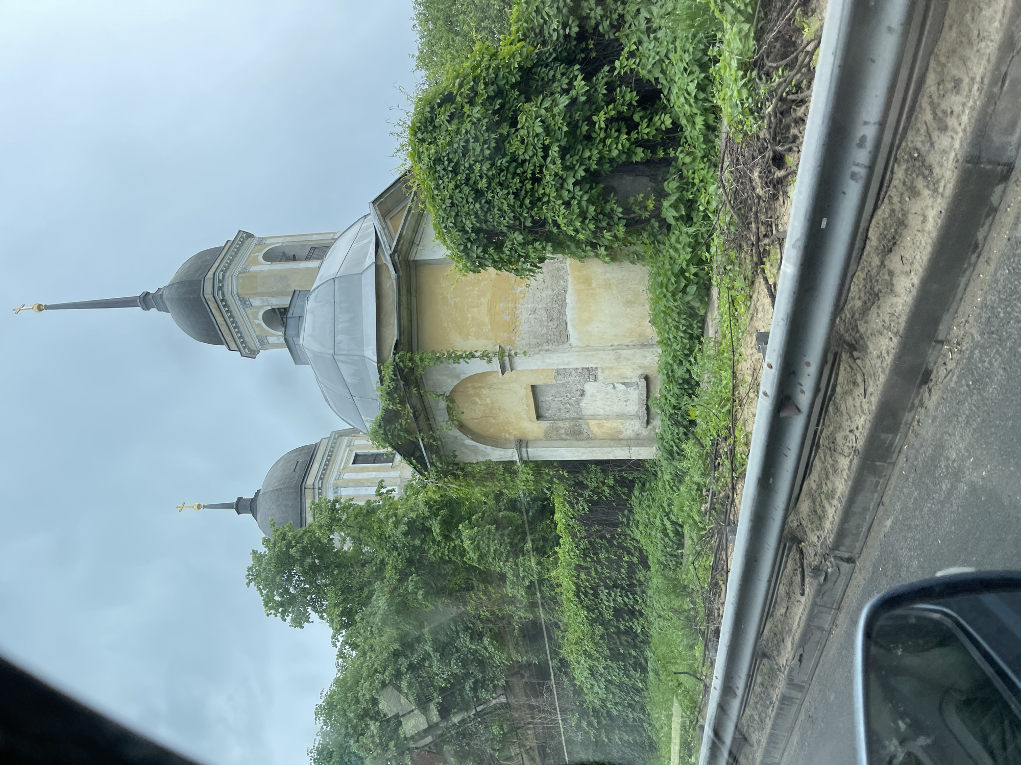 Church and war memorial documented in Semyonovskoye, Russia