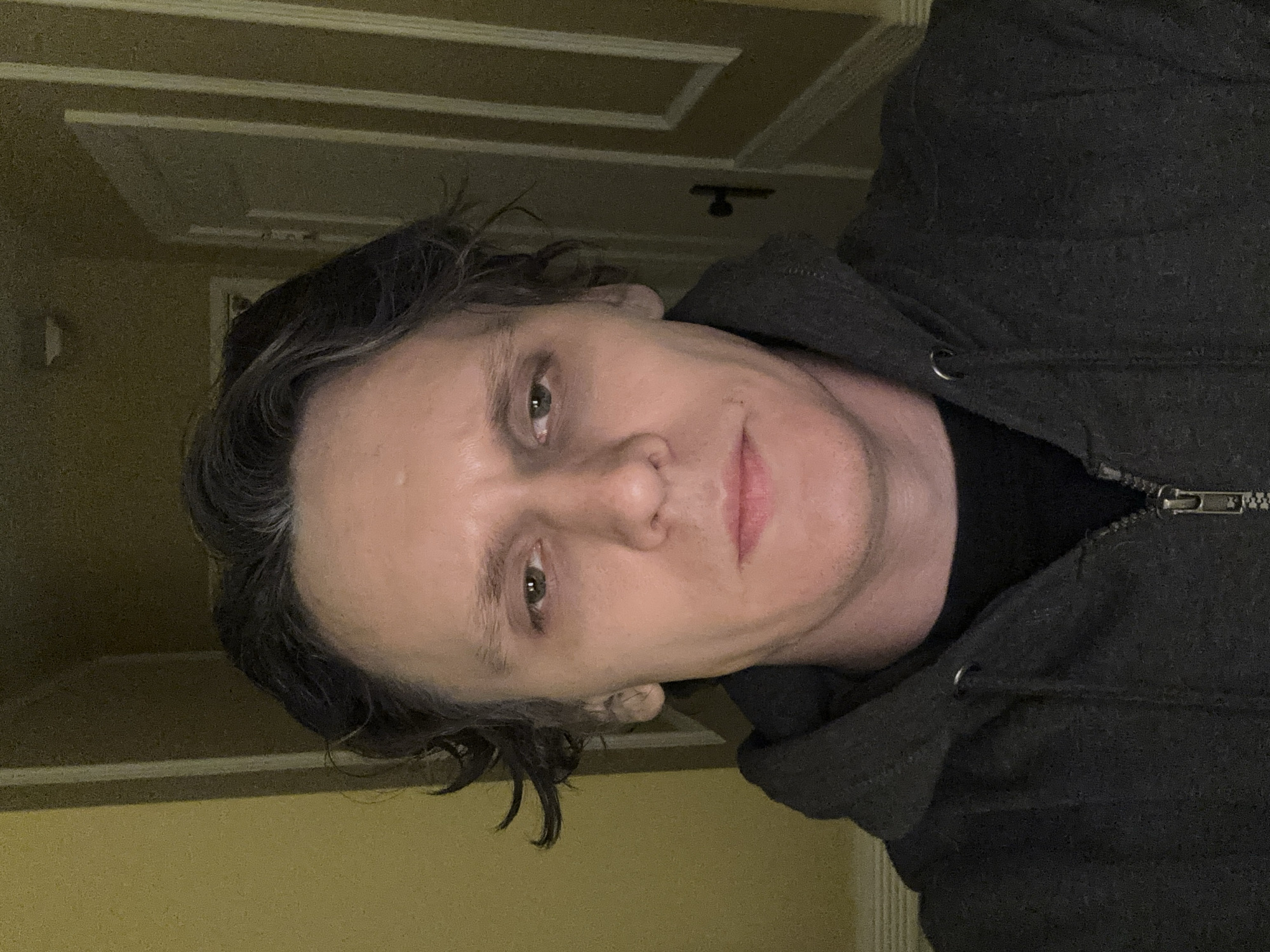 Self-portraits and hotel room shots, San Francisco morning