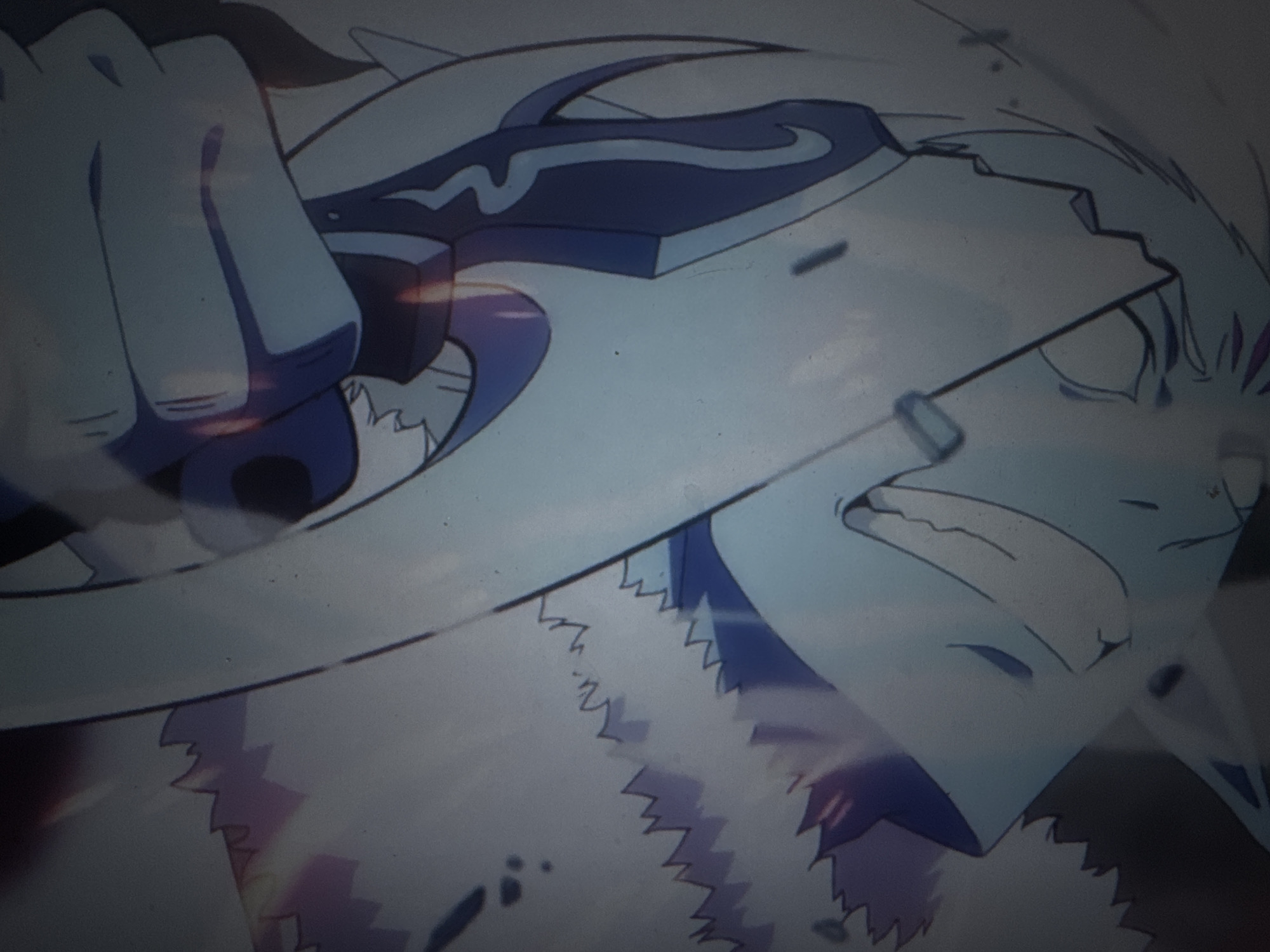 Anime character illustrations spotted in London