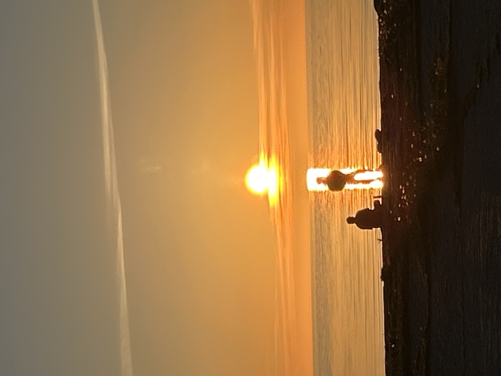 Sunset captured from multiple waterfront locations across Tallinn, Estonia