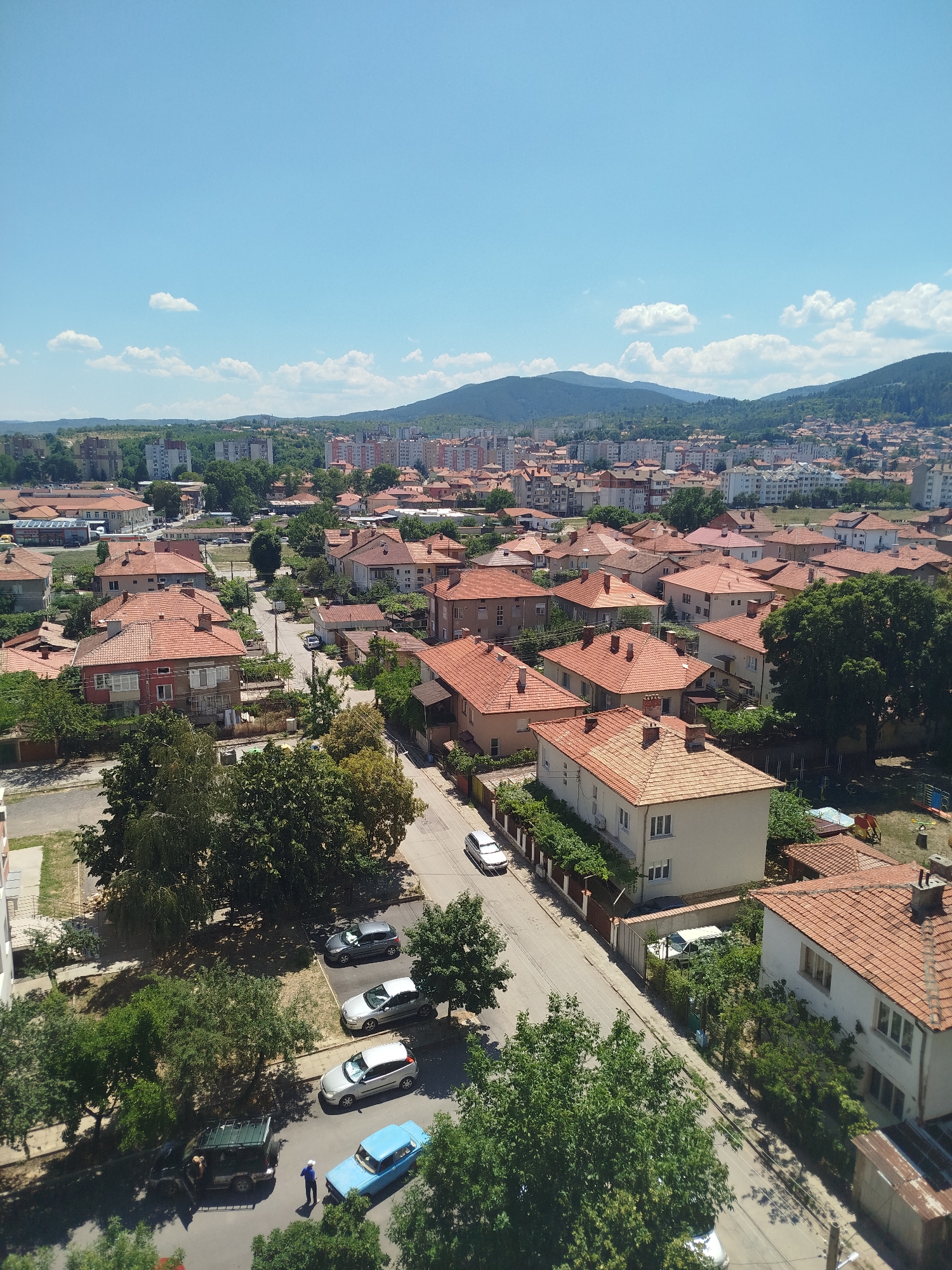A summer morning in Kyustendil, inside and out