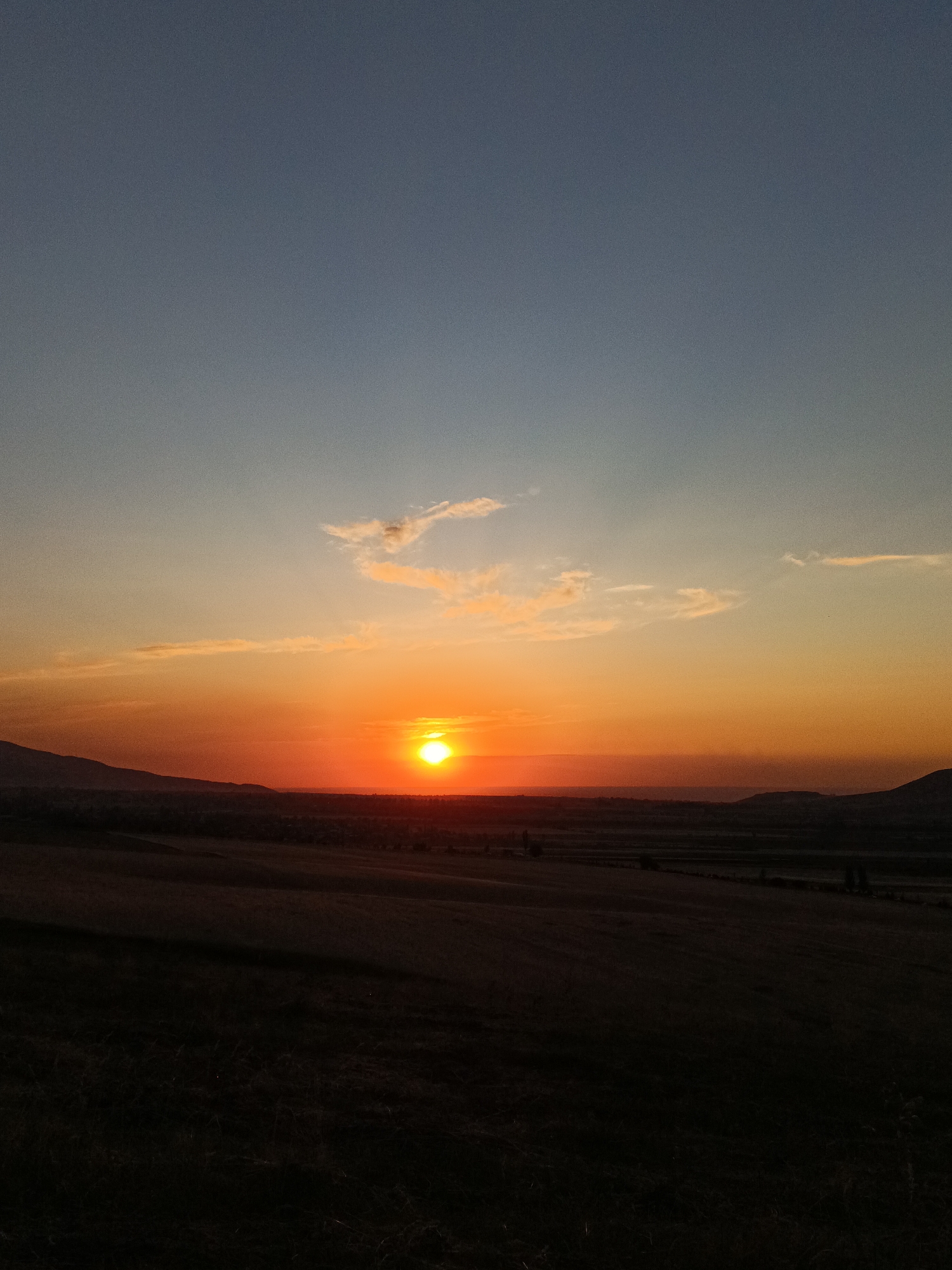 Golden hour chill in Arashan, Kyrgyzstan