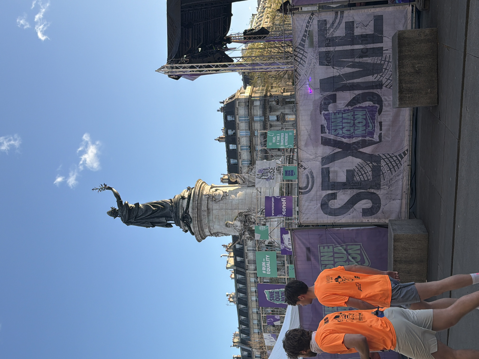 Parisian landmarks and urban details captured across central Paris
