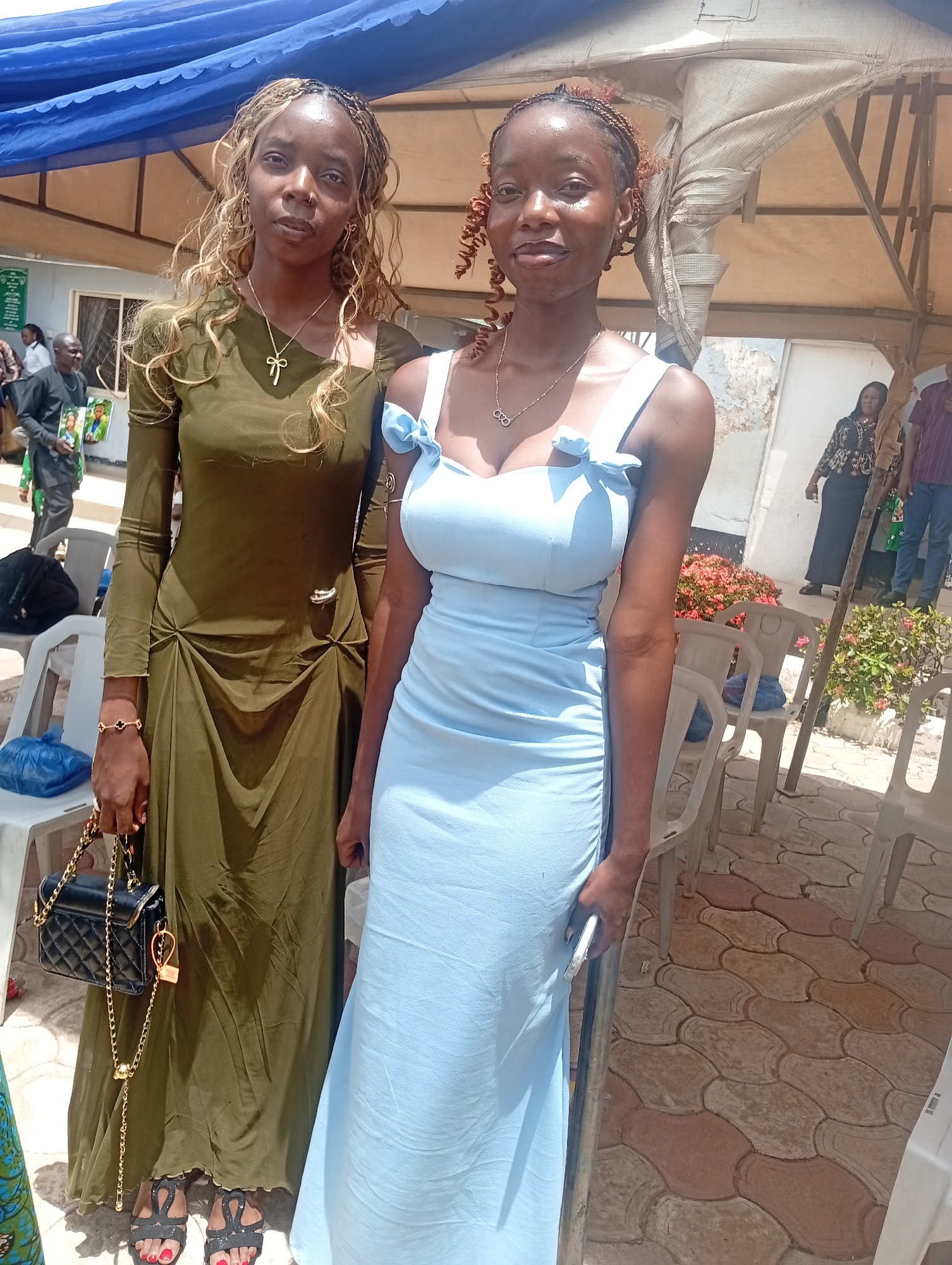Outdoor ceremony in Barden Yana, Nigeria
