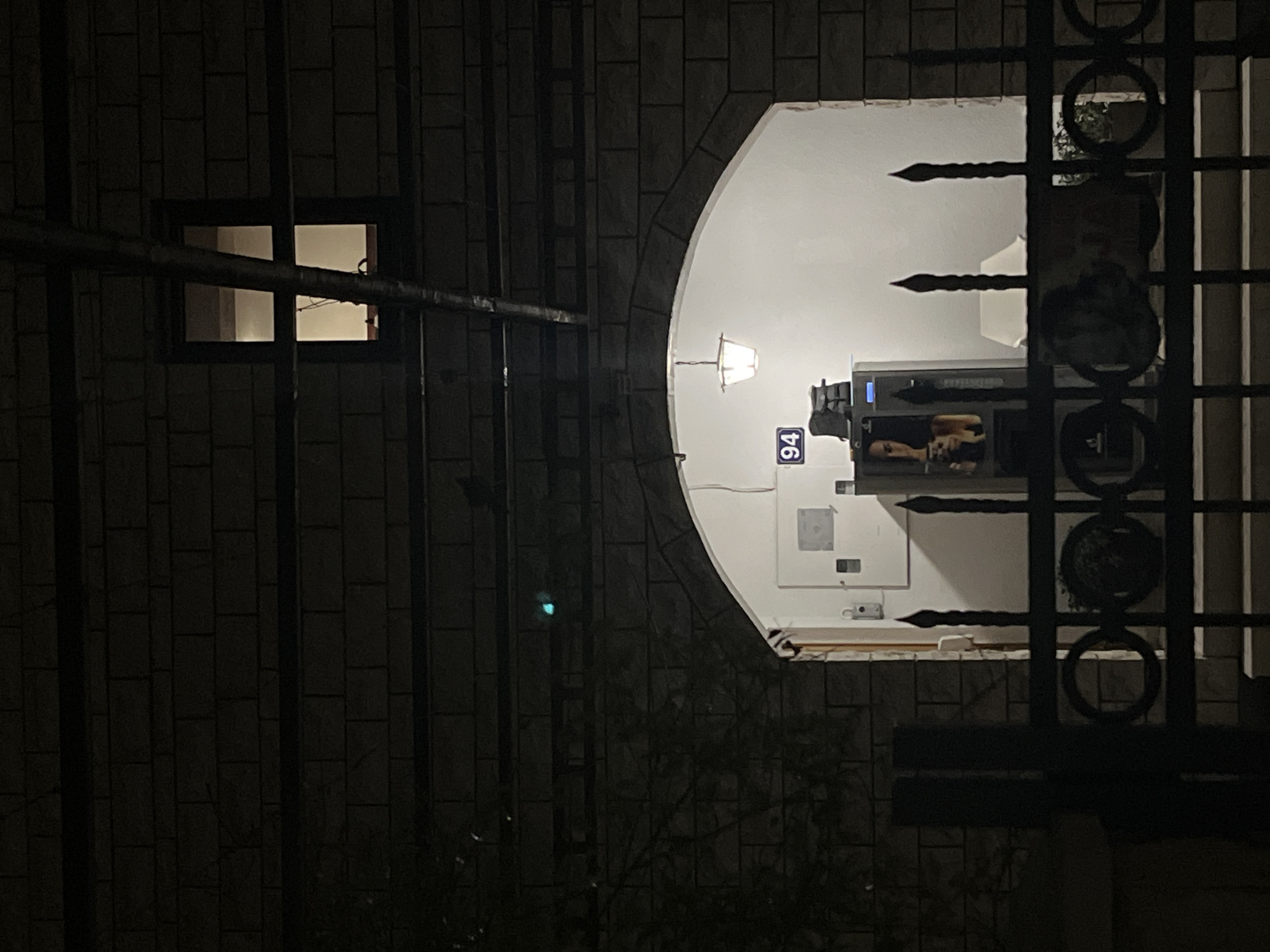 Nighttime walk through Budva captures urban scenes and architecture