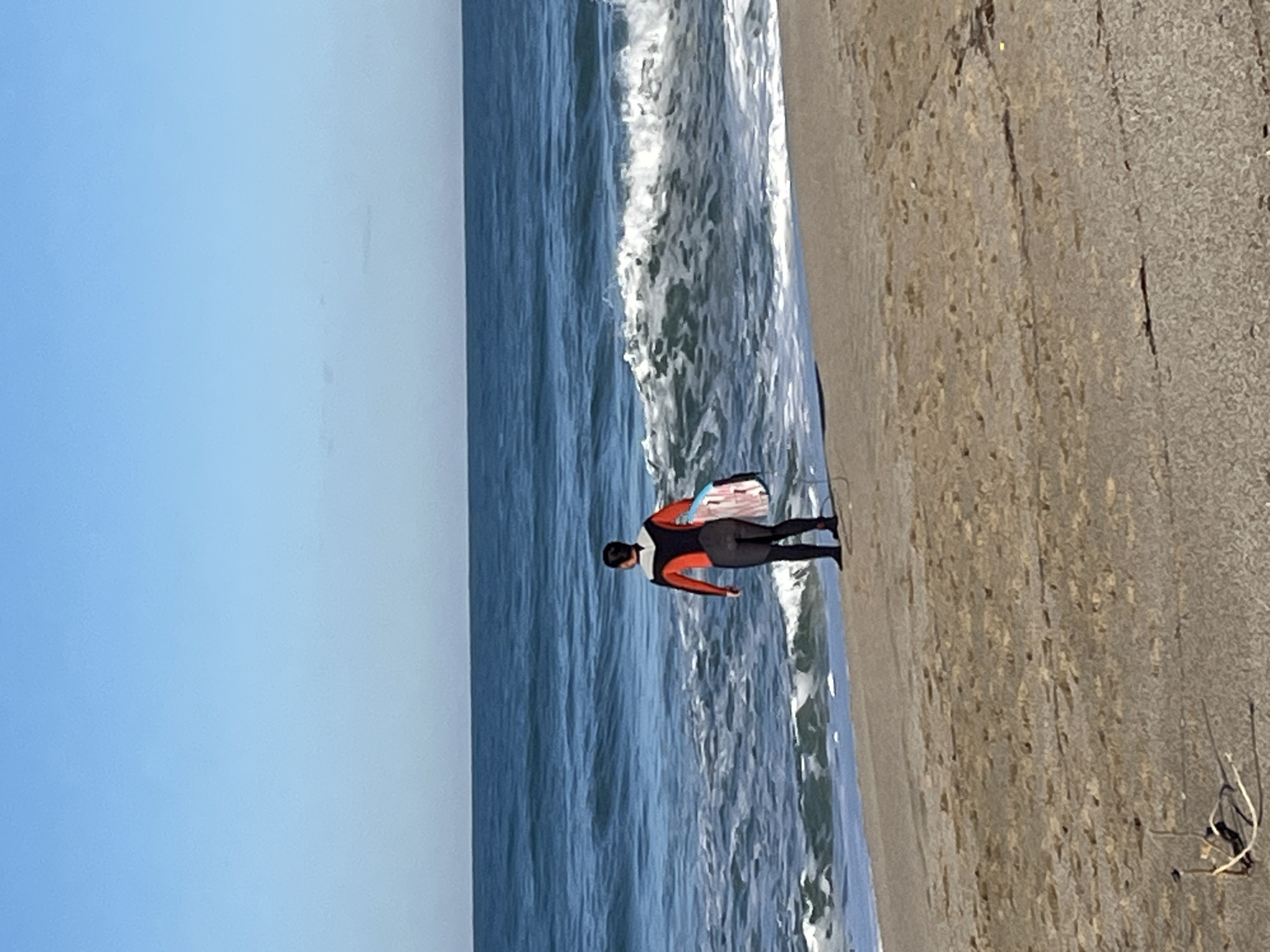 Morning beach activities and water sports in Alanya, Turkey