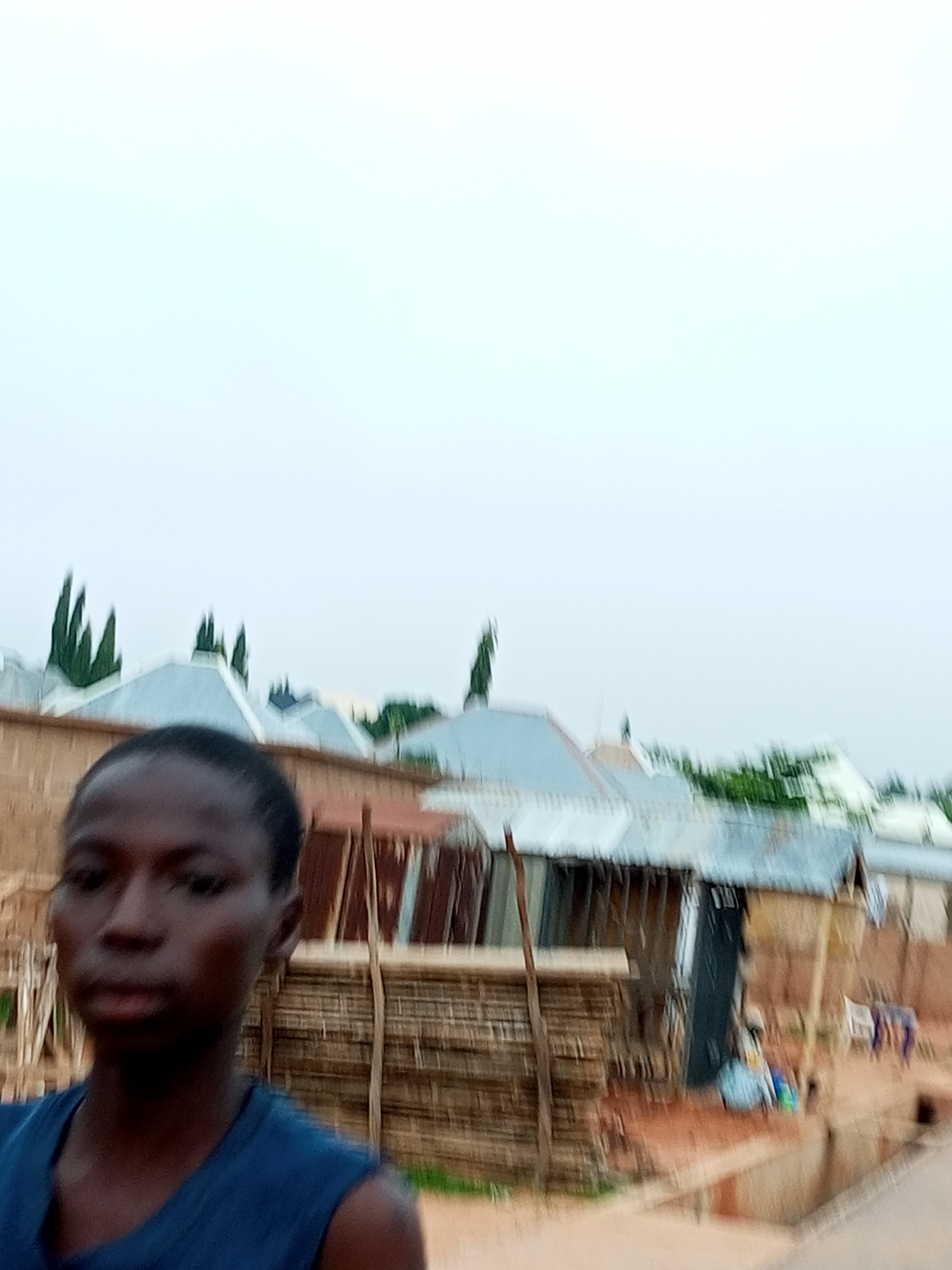 Everyday street life in Tumfure, Nigeria