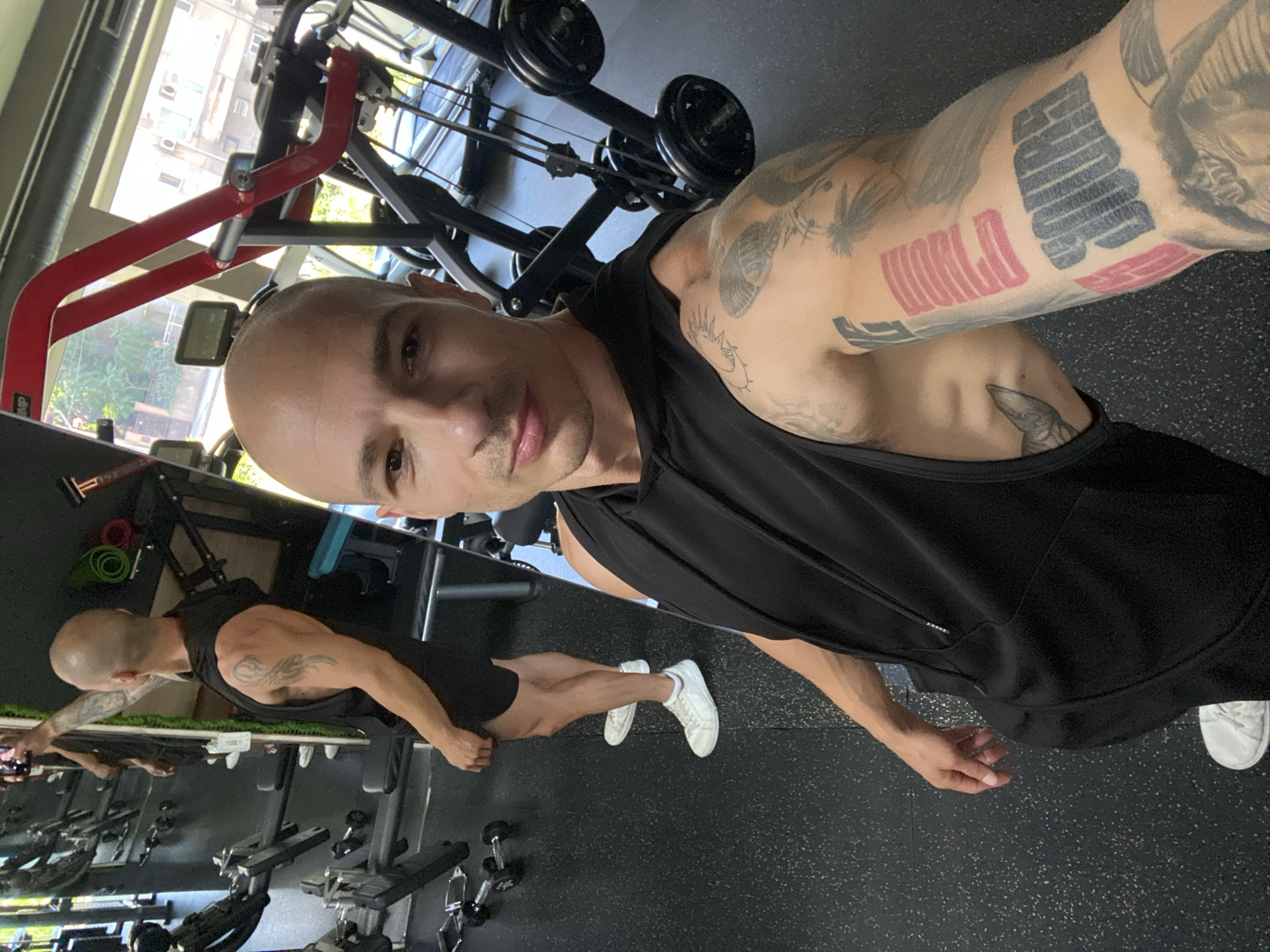 Gym and outdoor selfies from Pleven, Bulgaria