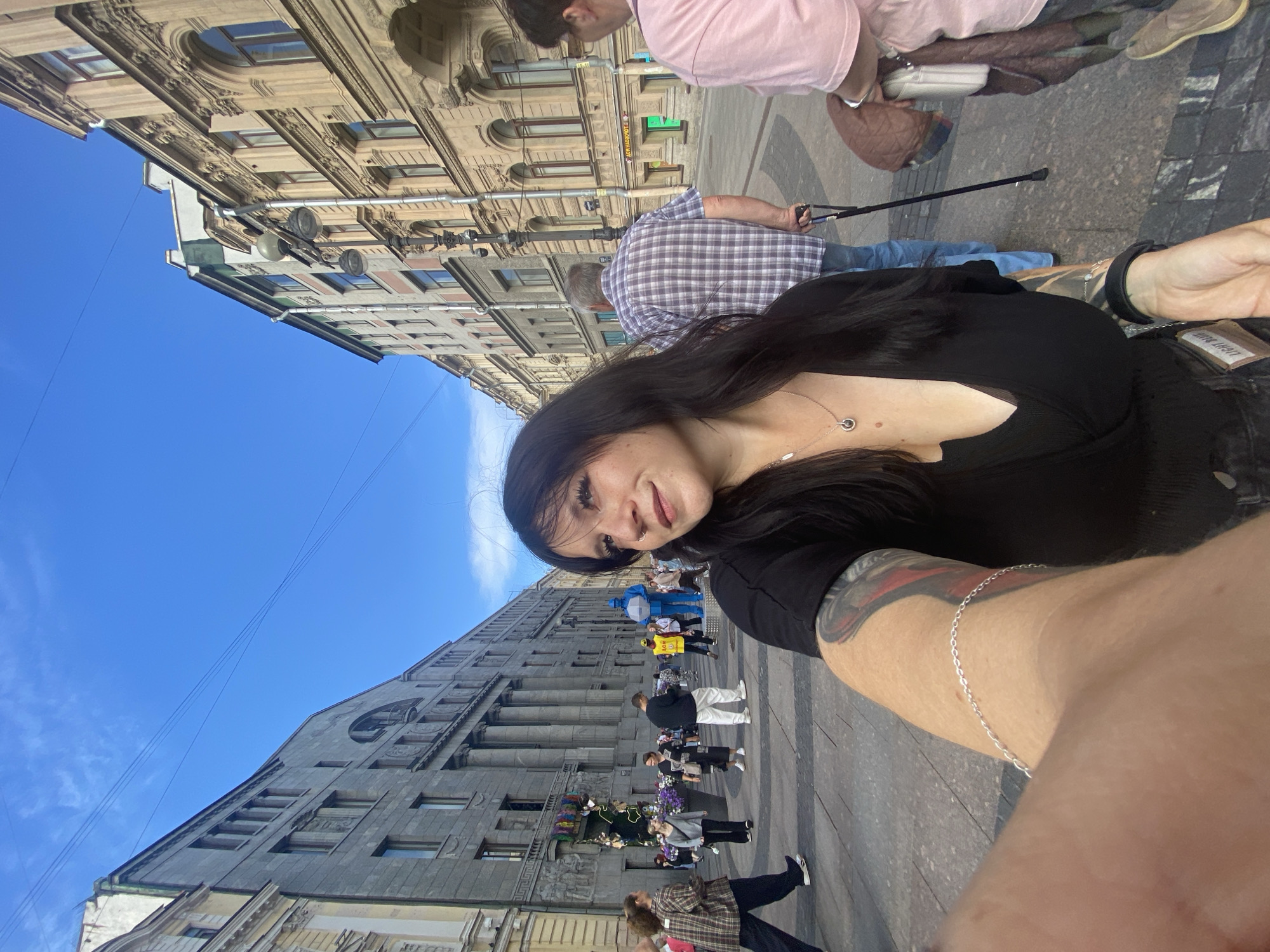 Afternoon wandering Palace Square and the Neva embankment, St. Petersburg