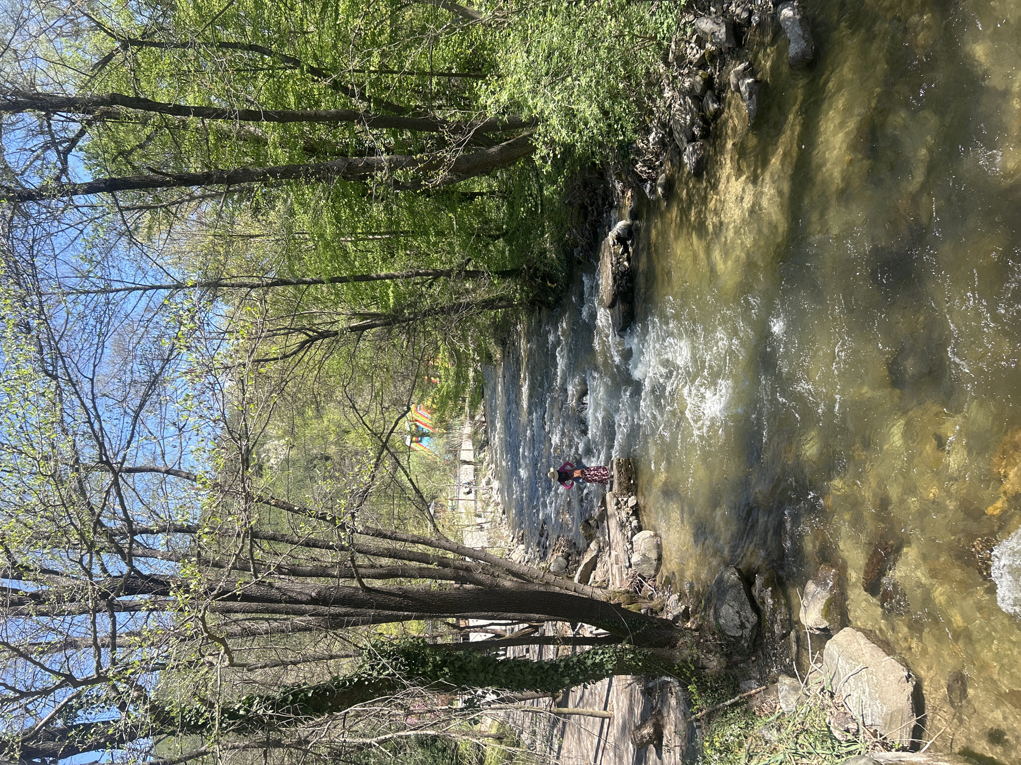 Morning walk documented through Blagoevgrad parks and riverside areas