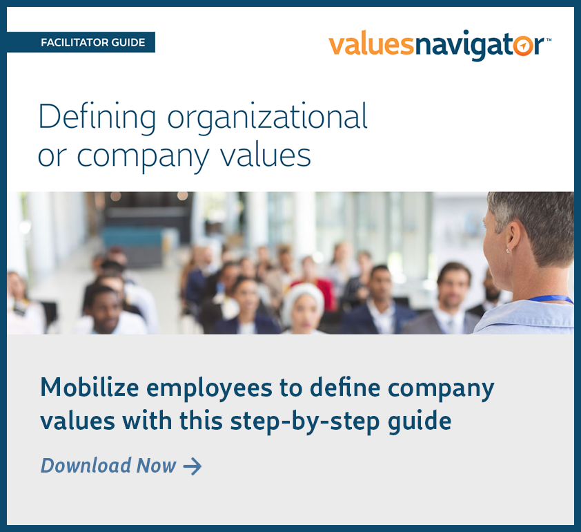 How to Define Organization or Company Values -Mobilize employees to define company values with this step-by-step guide