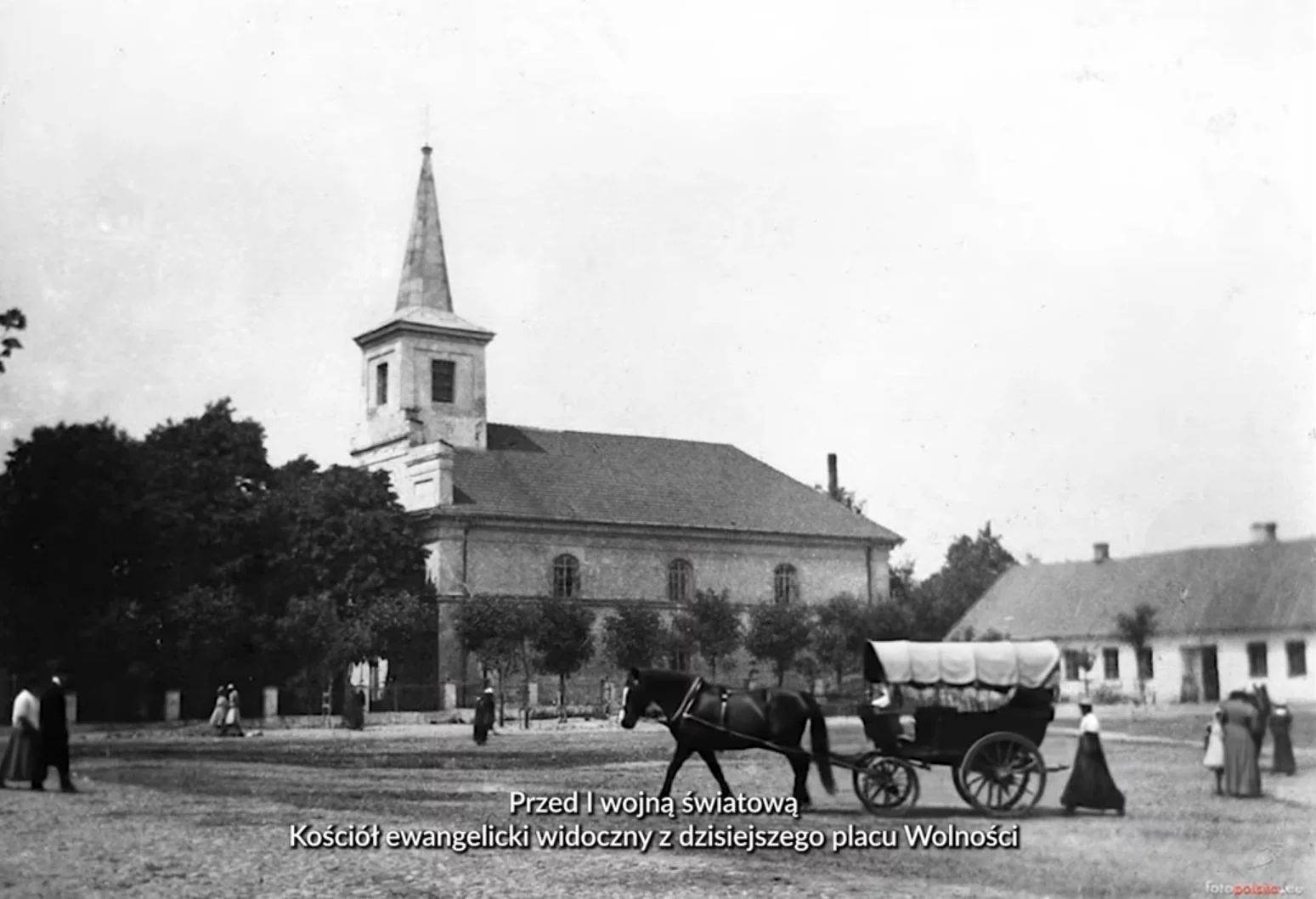 Niezwykły seans o historii Bełchatowa. Zobacz, jak stare fotografie ożyły na filmie [VIDEO]