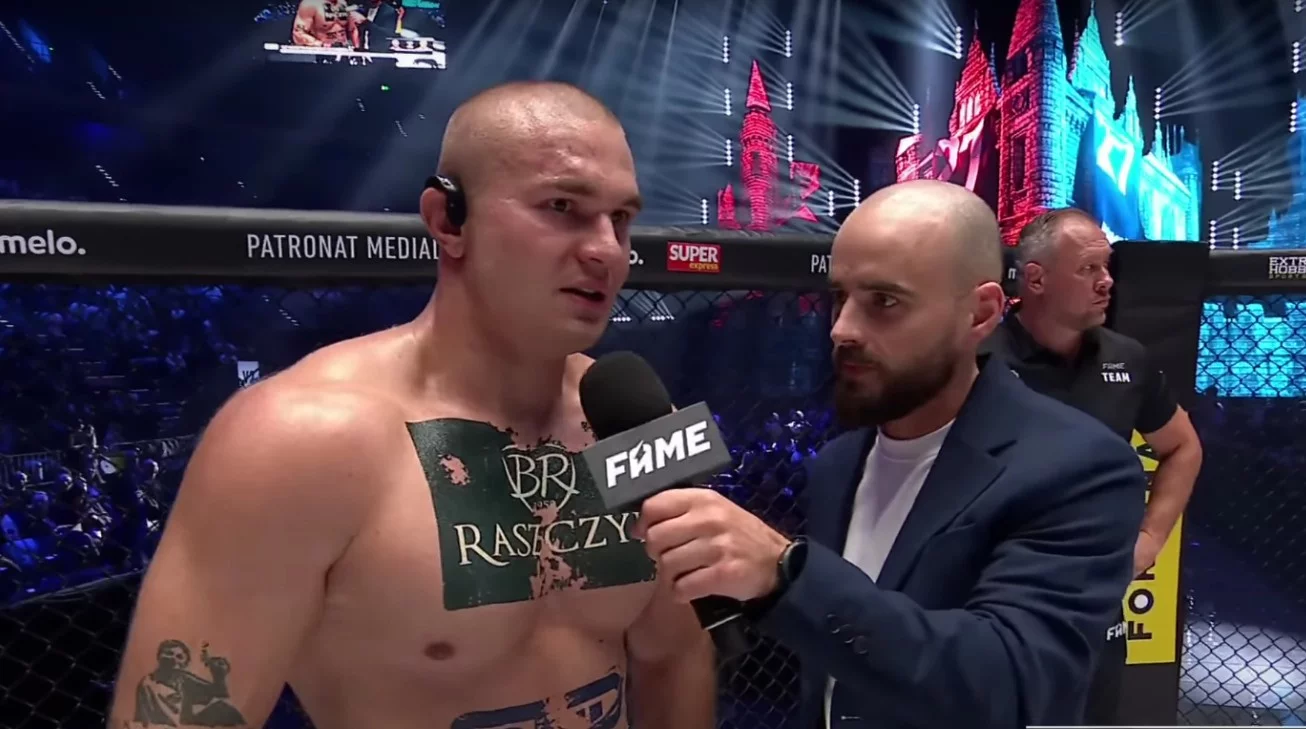 Bełchatowianin w oktagonie Fame MMA. Z kim walczył i jak mu poszło?