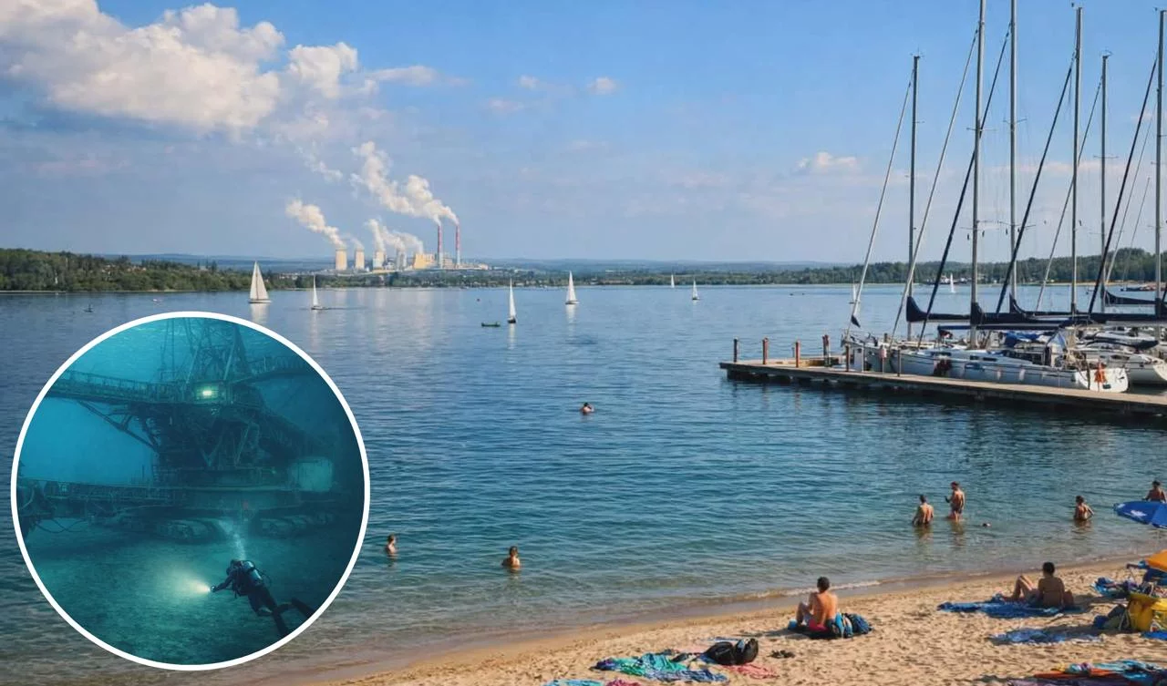 AI pokazało jak będzie wyglądać najgłębsze jezioro w Polsce. Planują raj dla turystów i żeglarzy