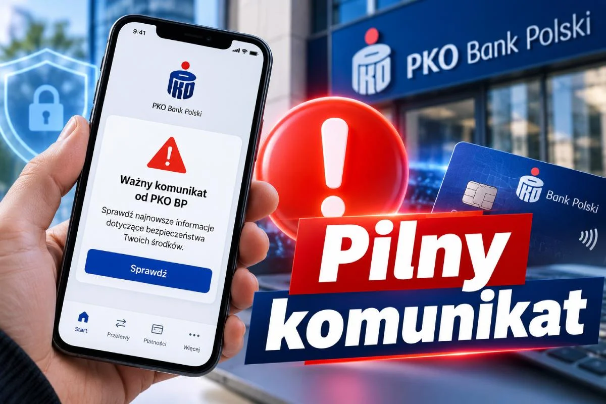 PKO BP wysyła pilny komunikat do wszystkich klientów. Chodzi o dostęp do pieniędzy