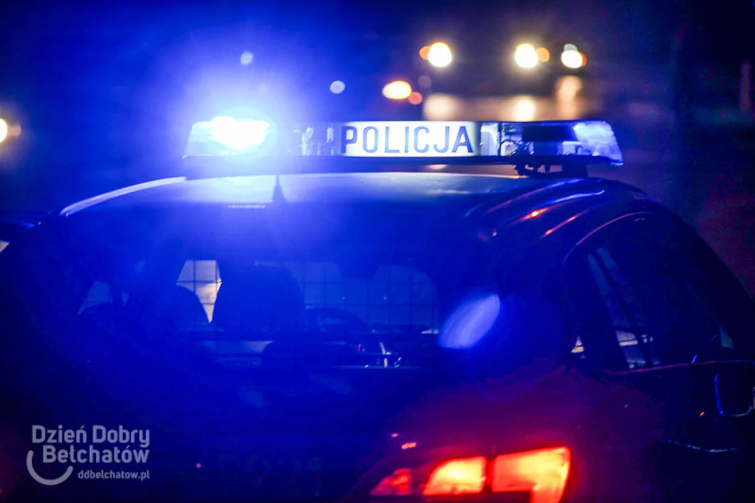 Szalony rajd po obwodnicy Bełchatowa. Za kółkiem kompletnie pijany senior