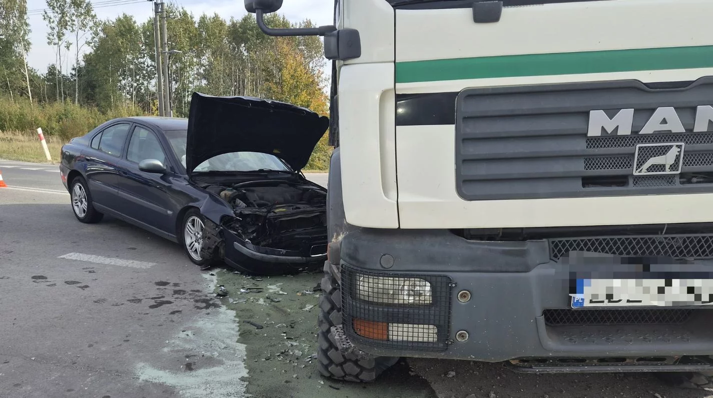 Groźny wypadek w pobliżu kopalni. Jedna osoba ranna [FOTO]
