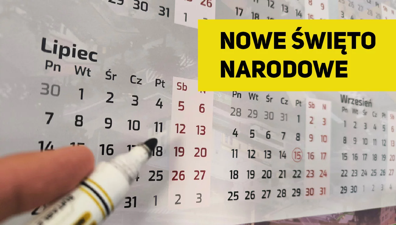 Nowe polskie święto narodowe wchodzi od 2025 r. Będzie dzień wolny od pracy?