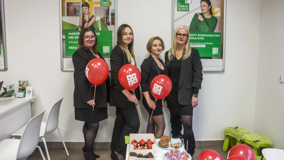 Rok blisko mieszkańców Bełchatowa. Placówka VeloBanku świętuje rocznicę otwarcia.