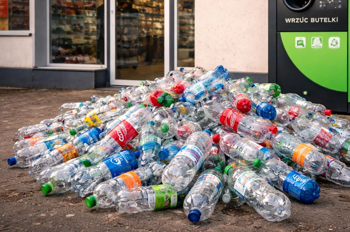 Jak zarobić więcej na zwrocie butelek? Polacy już znaleźli sprytny sposób