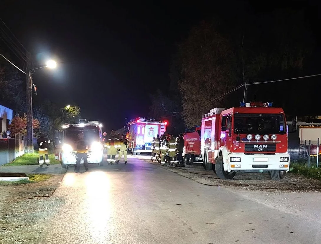 Dramatyczne poszukiwania w gminie. Wezwano zastępy z całego powiatu, dron w akcji