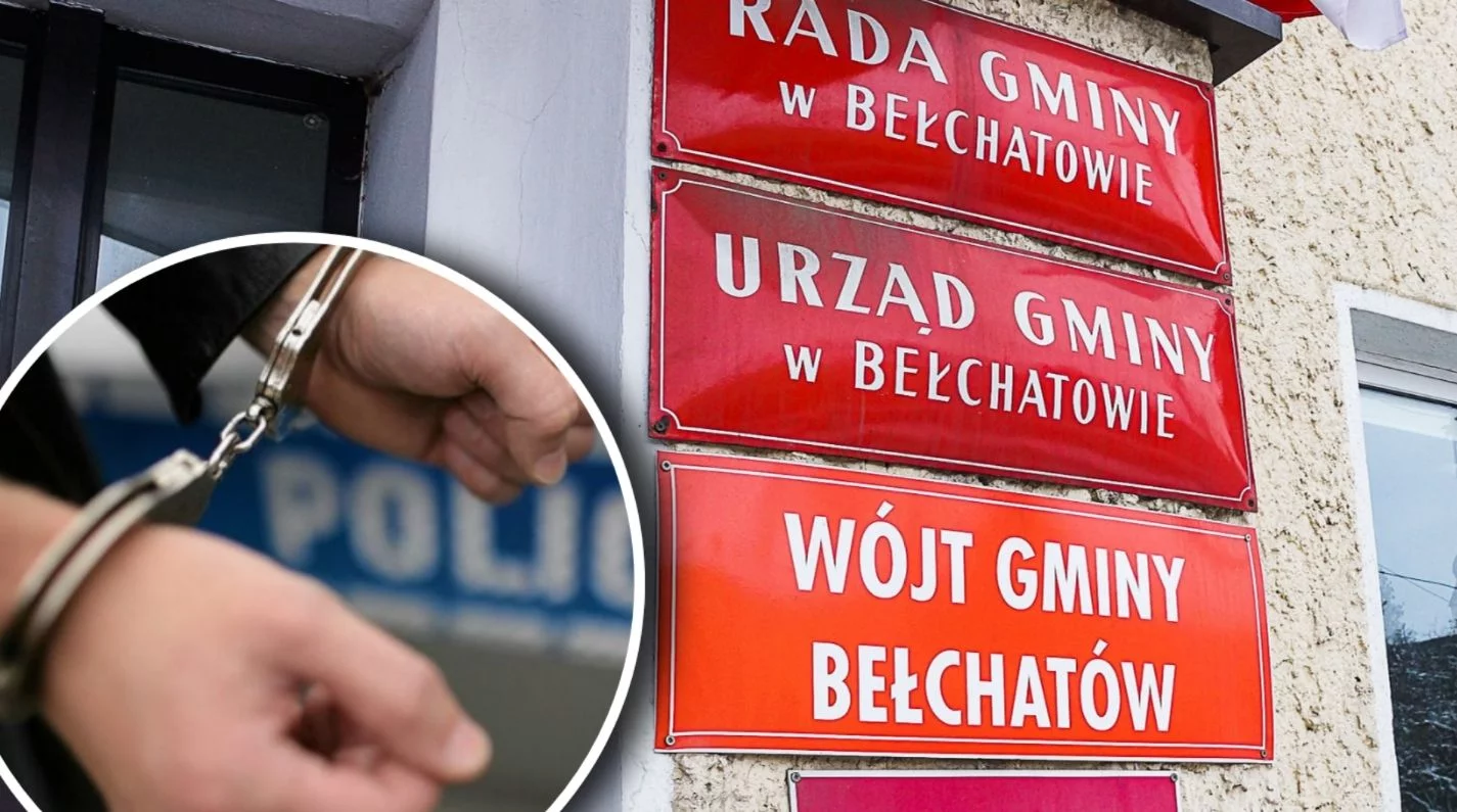 Zastępca wójta gminy Bełchatów wyprowadzony z urzędu w kajdankach! Mamy pierwszy komentarz CBŚP