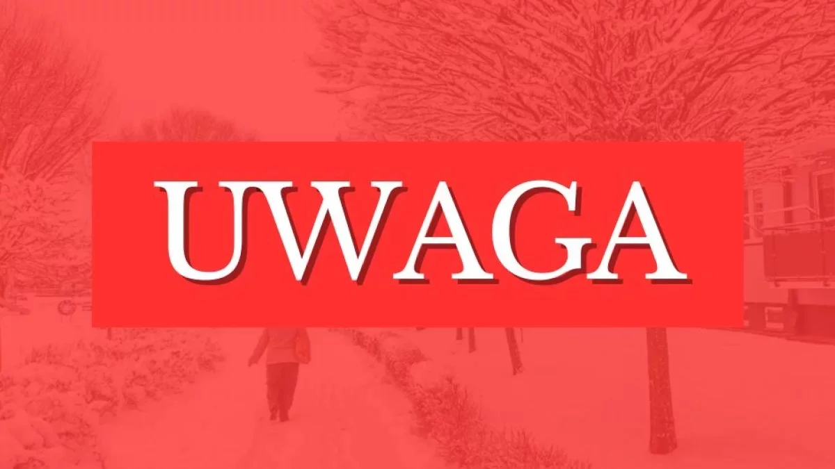 Intensywne opady śniegu i liczne awarie. Coraz trudniejsza sytuacja w woj. łódzkim