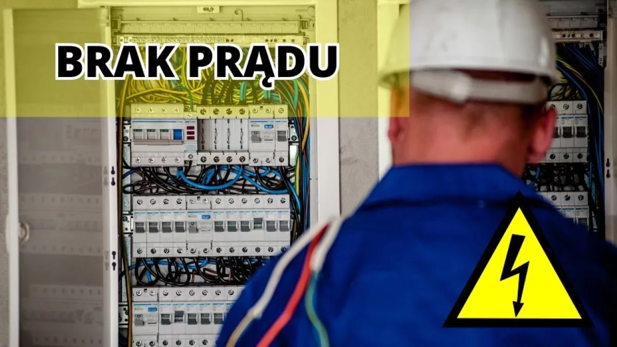 Brak prądu w wielu miejscowościach w woj. łódzkim. Zacznie się już dziś