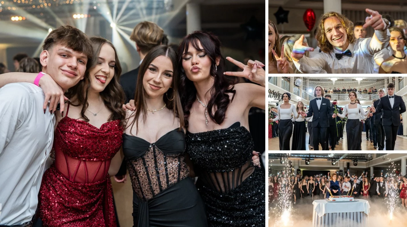 Studniówka ZSP nr 1 w Bełchatowie. Maturzyści z „Energetyka” szaleli na parkiecie [FOTO]