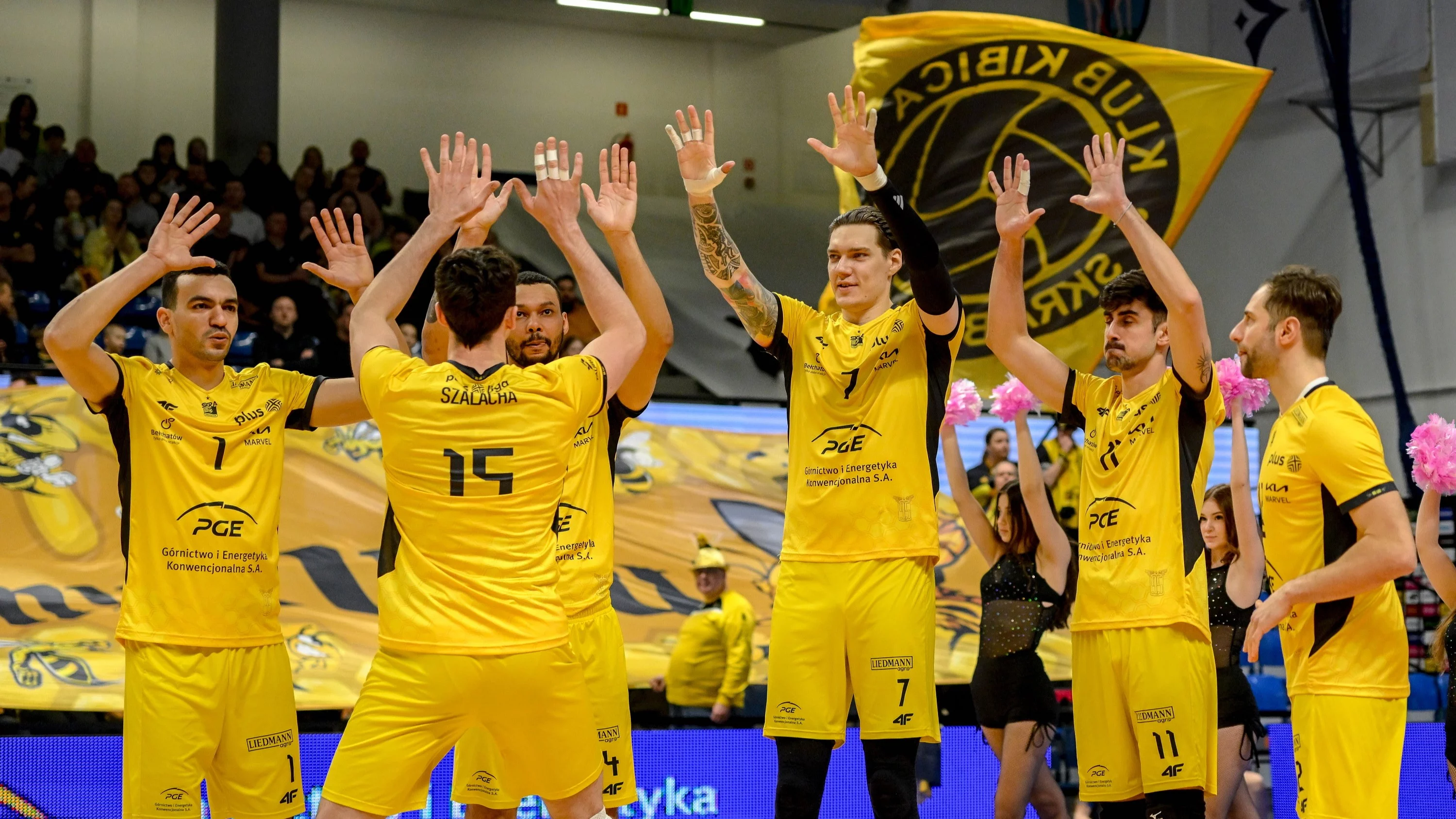 PlusLiga: PGE GiEK Skra Bełchatów stoczyła zacięty bój z Jastrzębskim Węglem w hicie 21. kolejki!