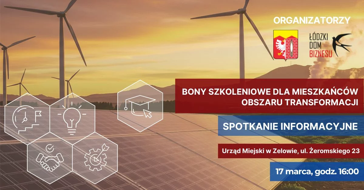 Mieszkańcy Zelowa mogą zdobyć nowe kwalifikacje. Będzie spotkanie o bonach szkoleniowych